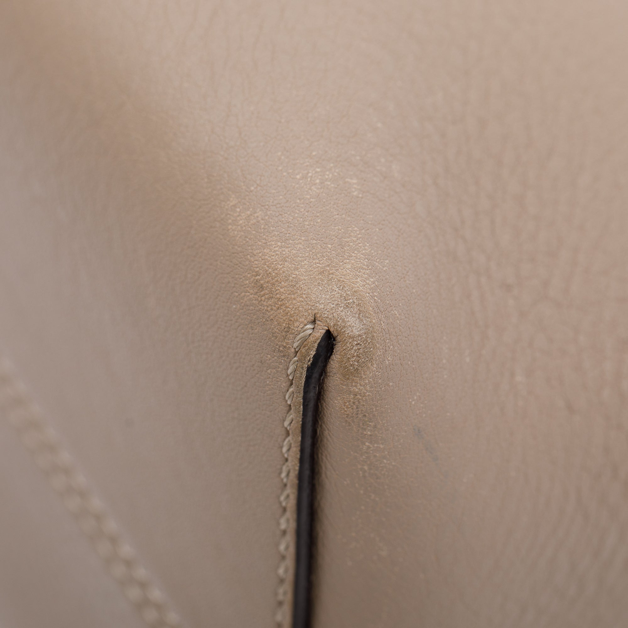 Fendi Beige Leather Python-Trimmed Medium By the Way Handle Bag with Box and Dustbag