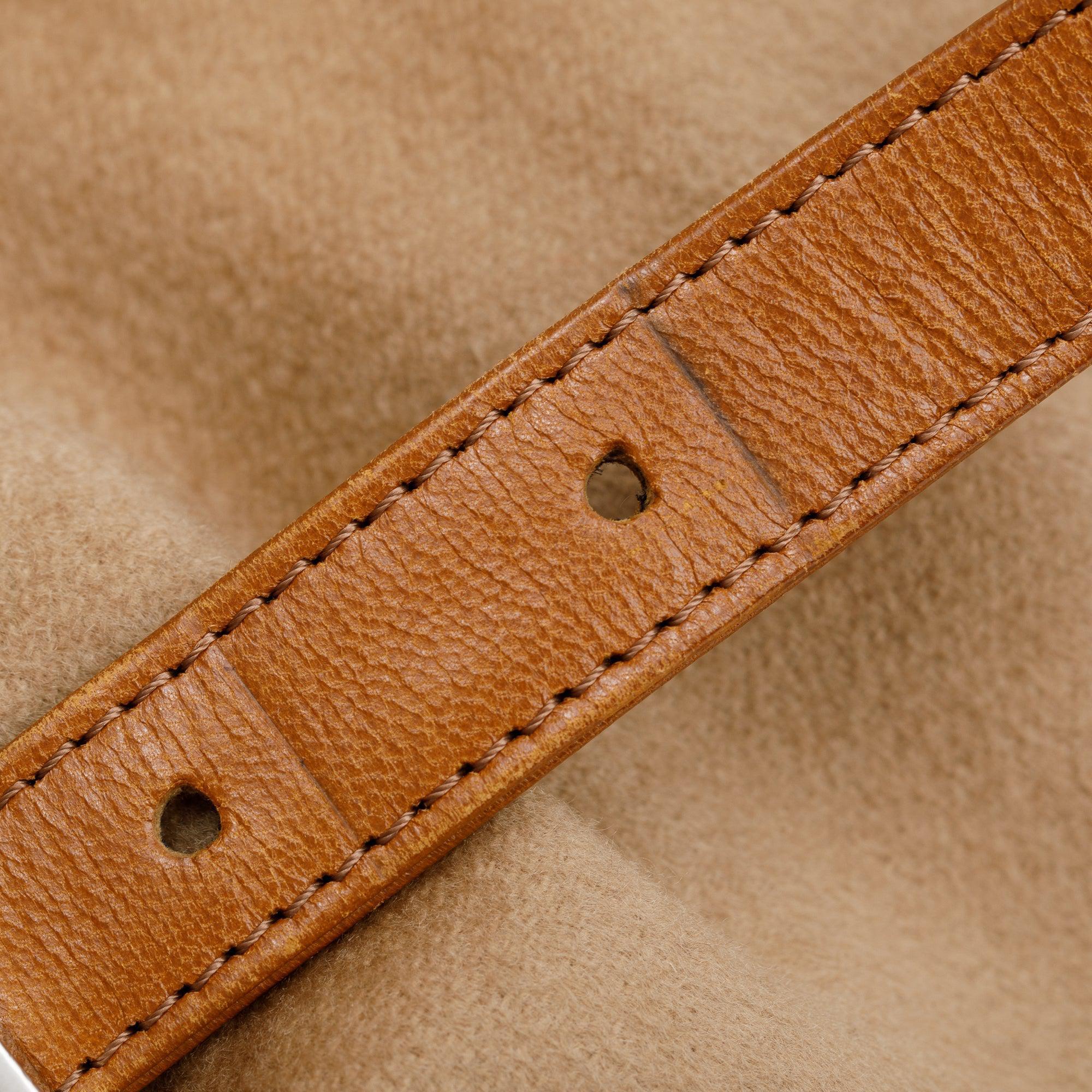 Fendi Beige Wool Tan Leather Trim Mama Forever Baguette Shoulder Bag