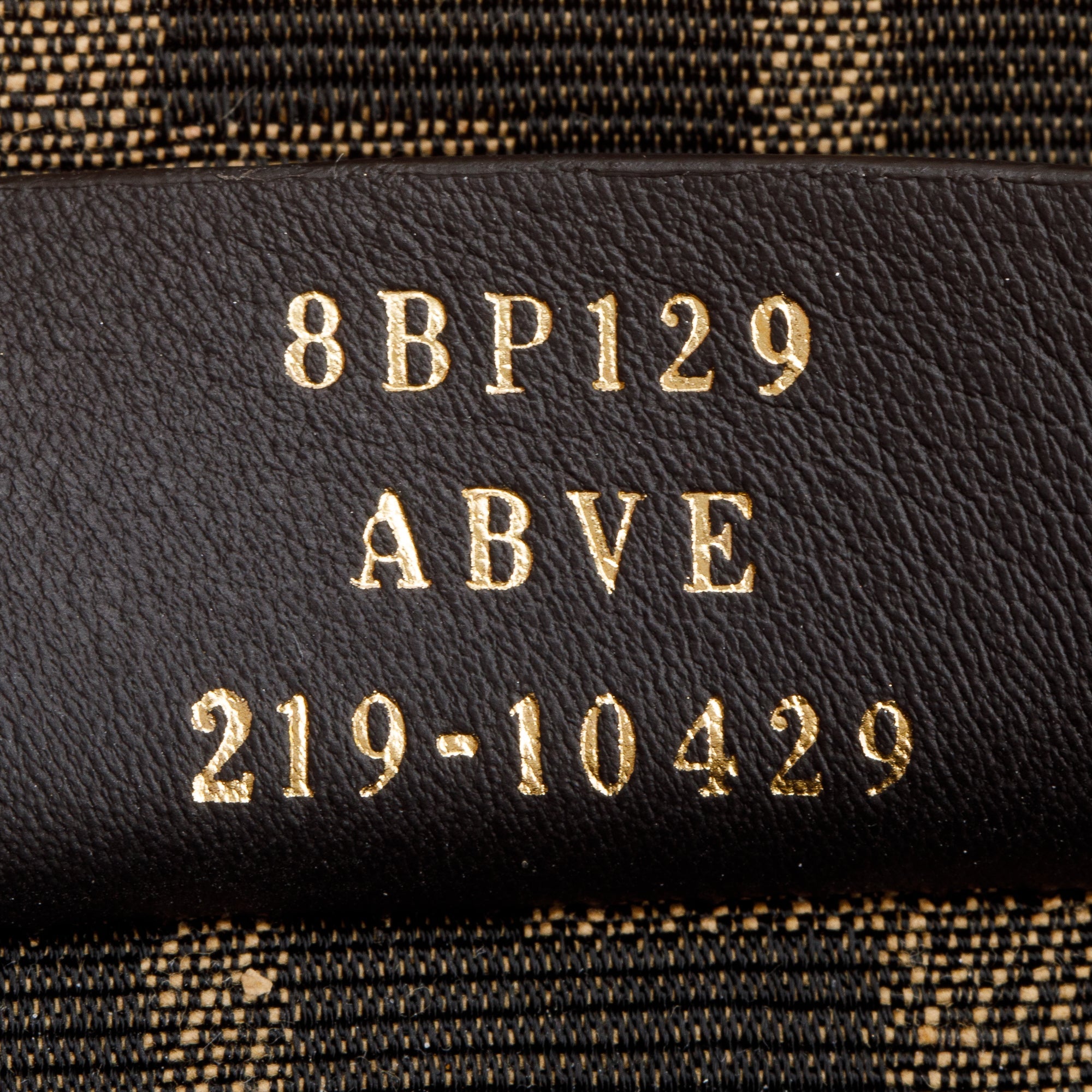 Fendi Black Nappa Leather Small Fendi First Bag w/ Strap