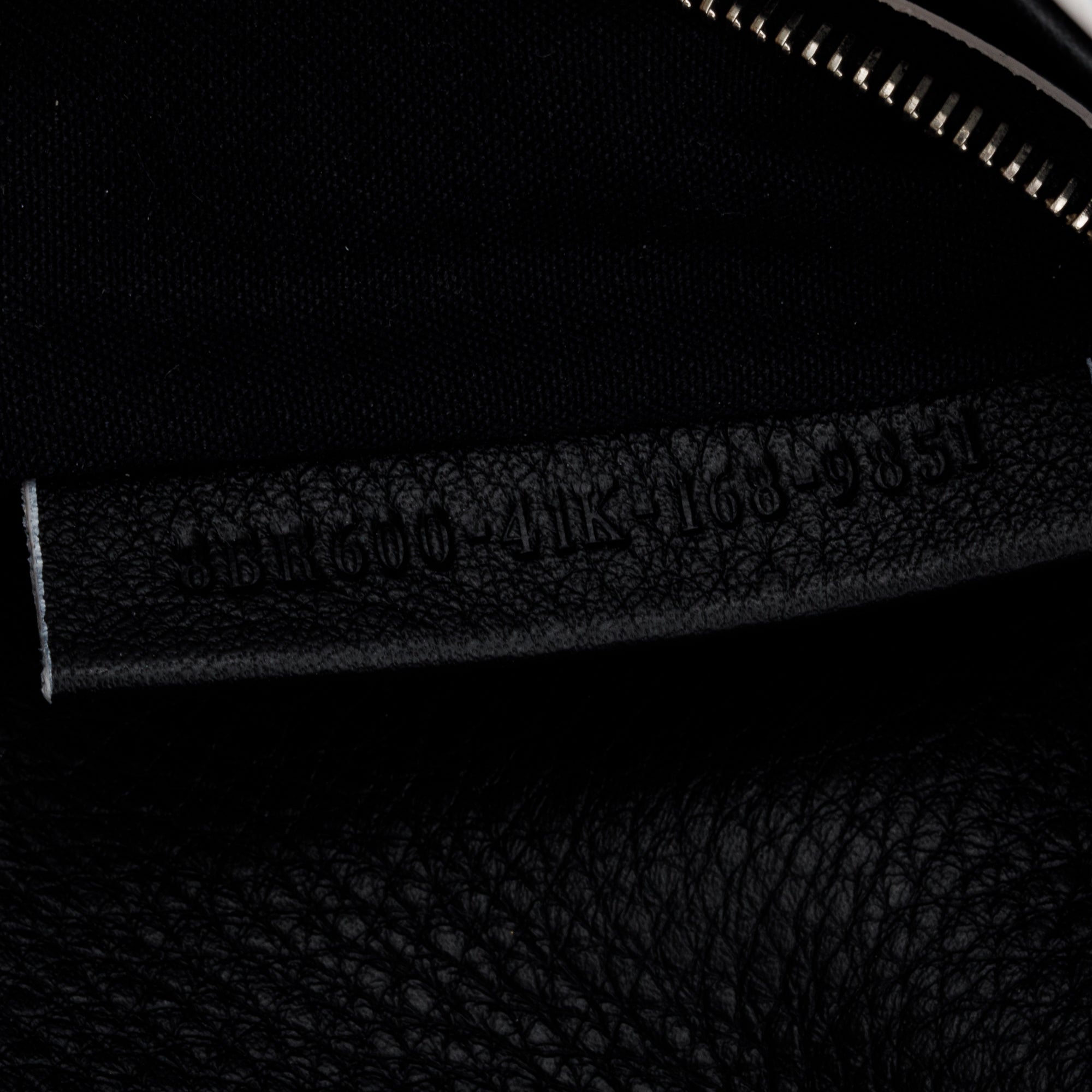 Fendi Black/Yellow Calf Leather Monster Eye Convertible Baguette Bag w/ Strap & Box