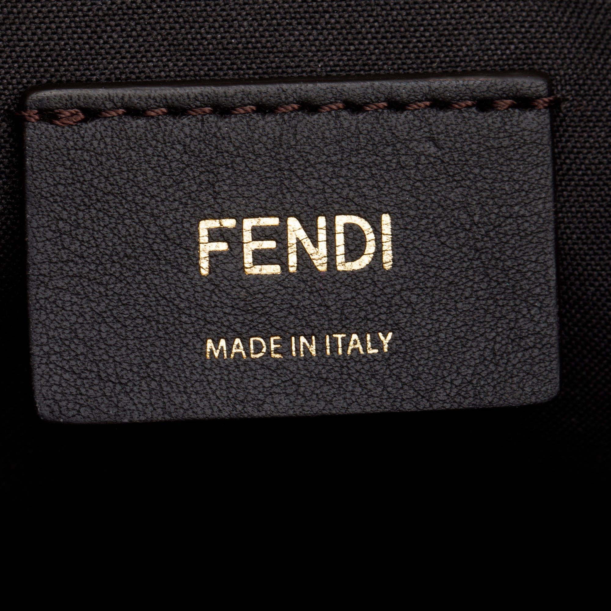 Fendi Blue FF Denim Small Fendigraphy Bag