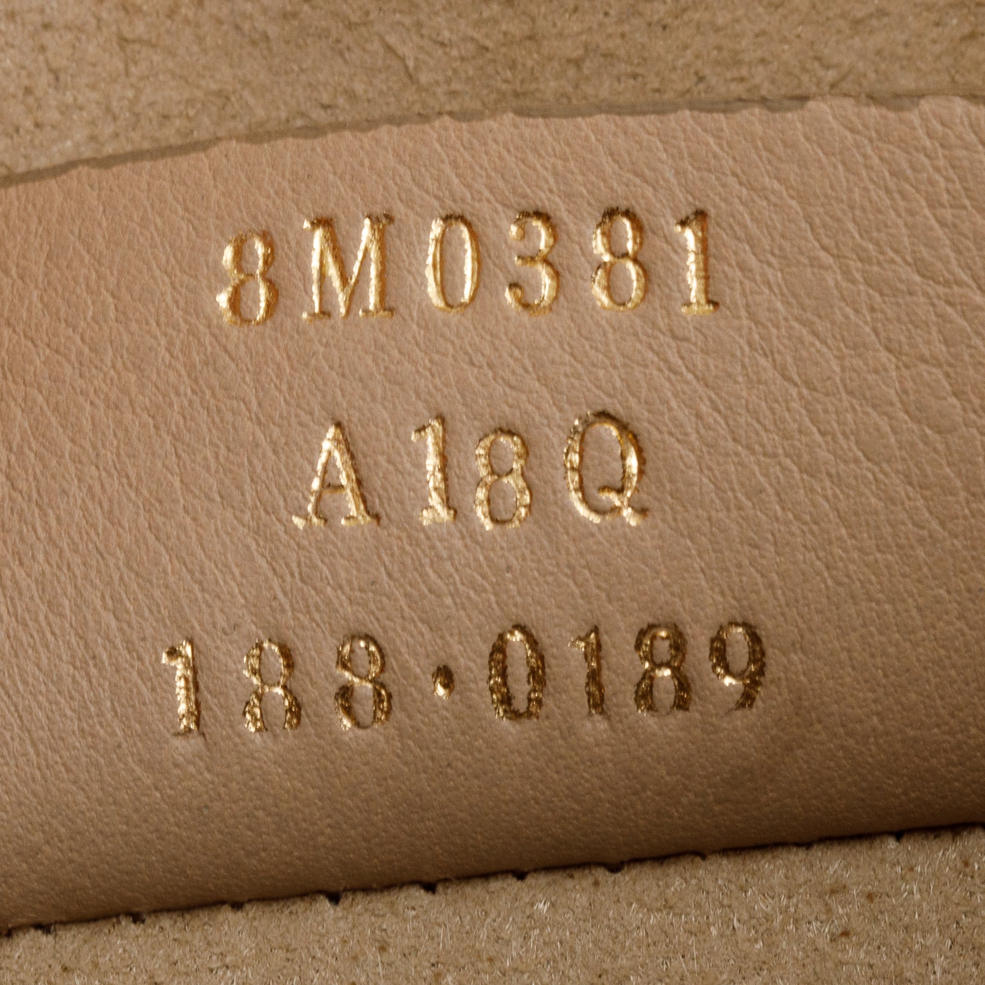 Fendi Brown Calfskin Leather Small Kan I Scallop Shoulder Bag