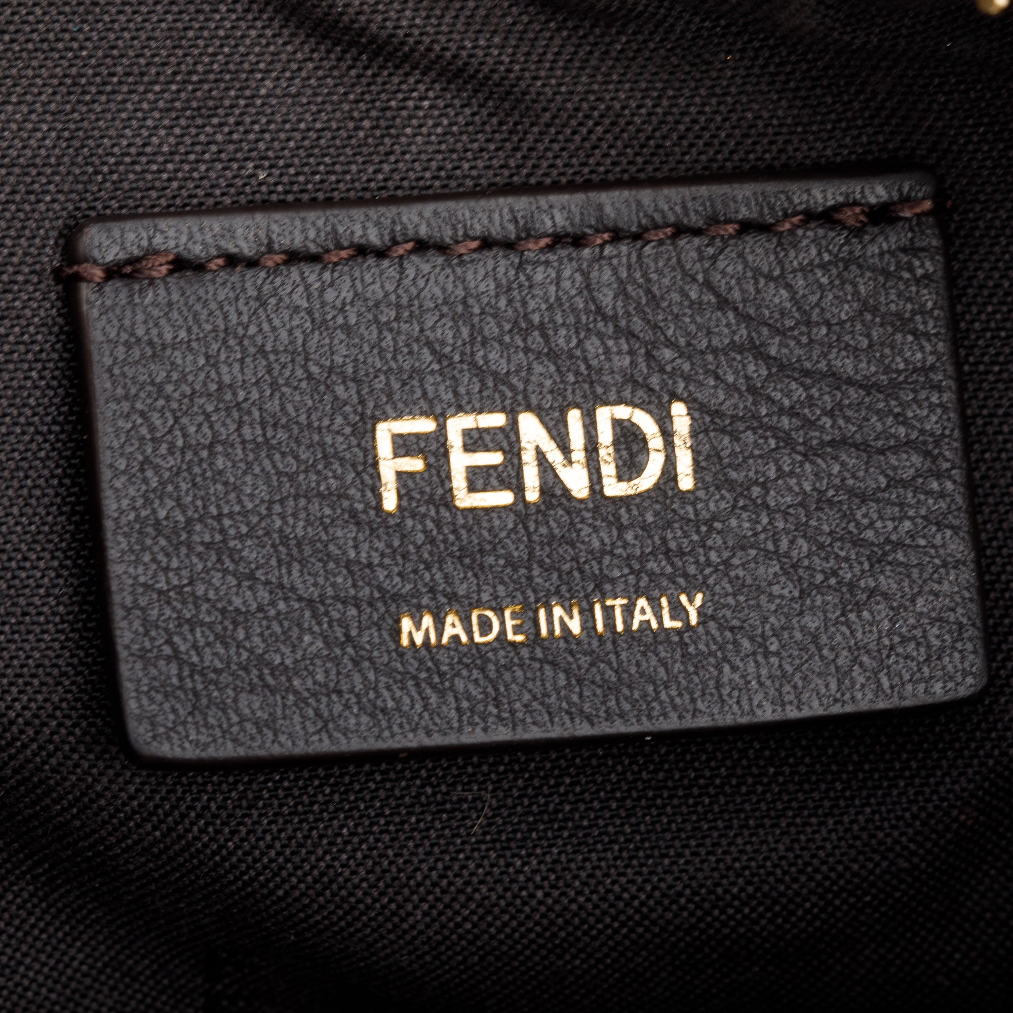Fendi Brown FF Zucca Jacquard Mini Fendigraphy Bag