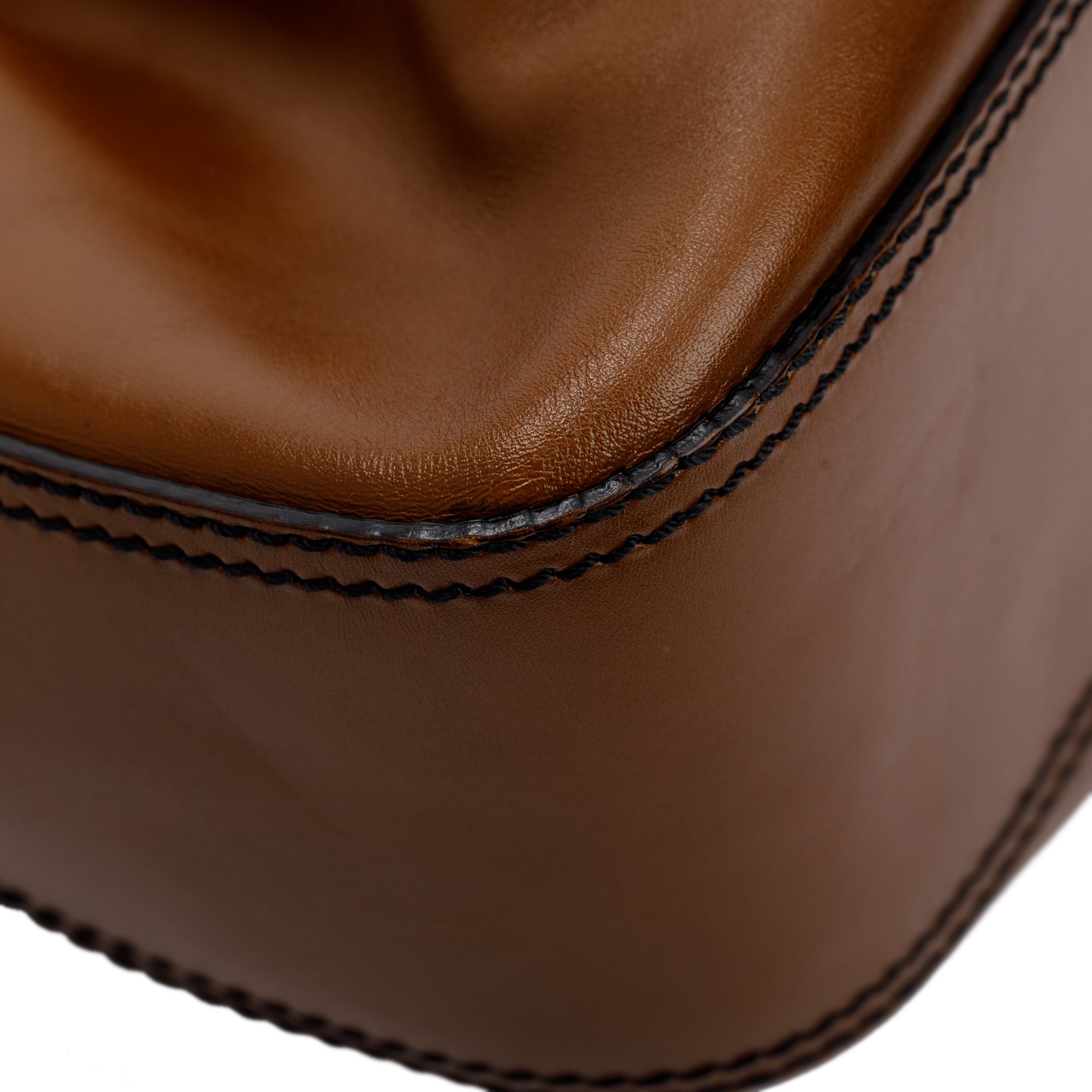 Fendi Brown Leather B Bag