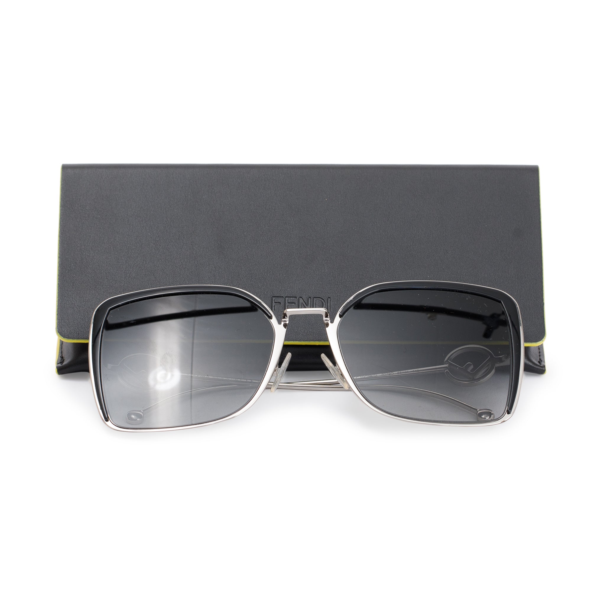 Fendi F is Fendi FF 0294/S Square Sunglasses w/ Case