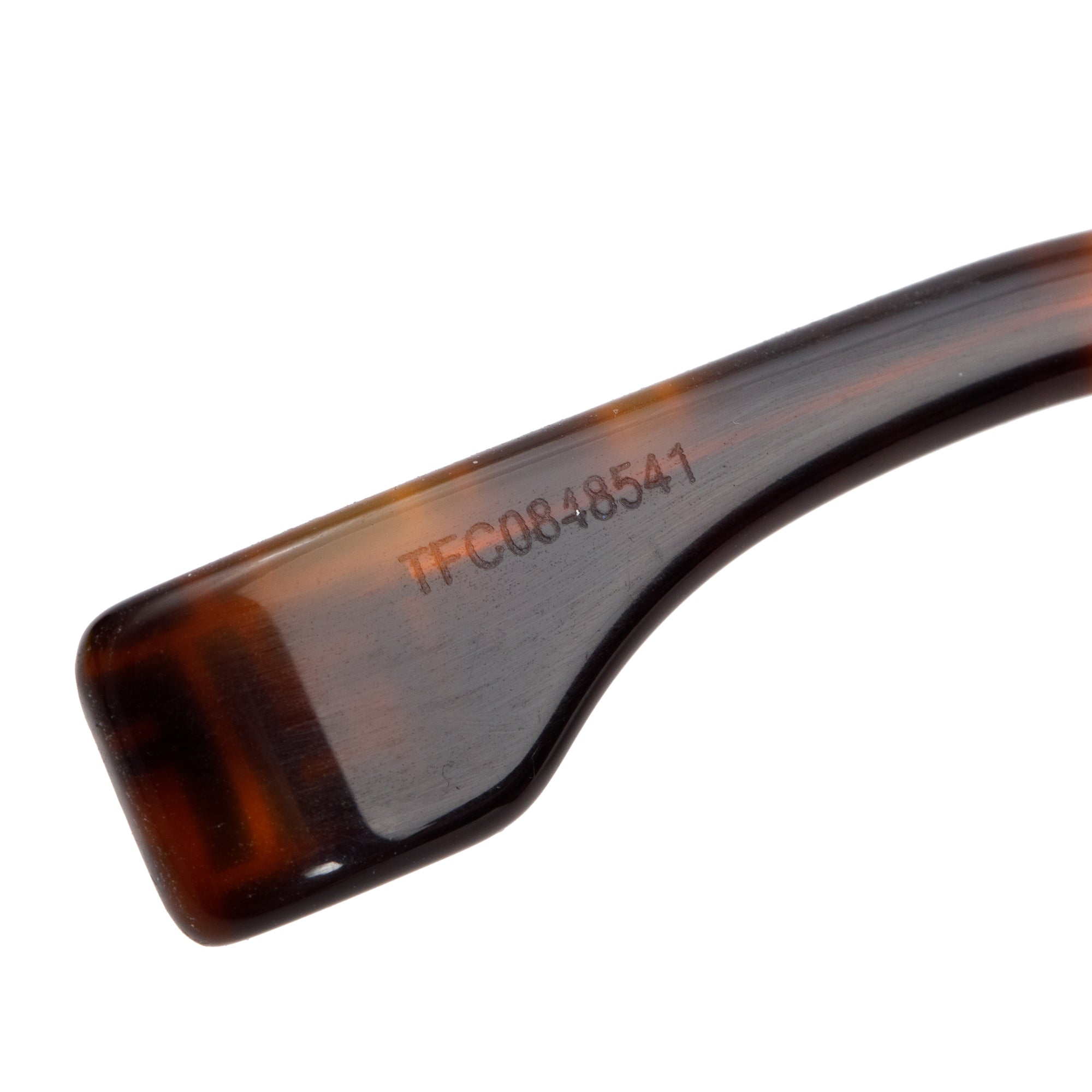 Fendi FE40101 Havana Acetate Square Sunglasses w/ Box