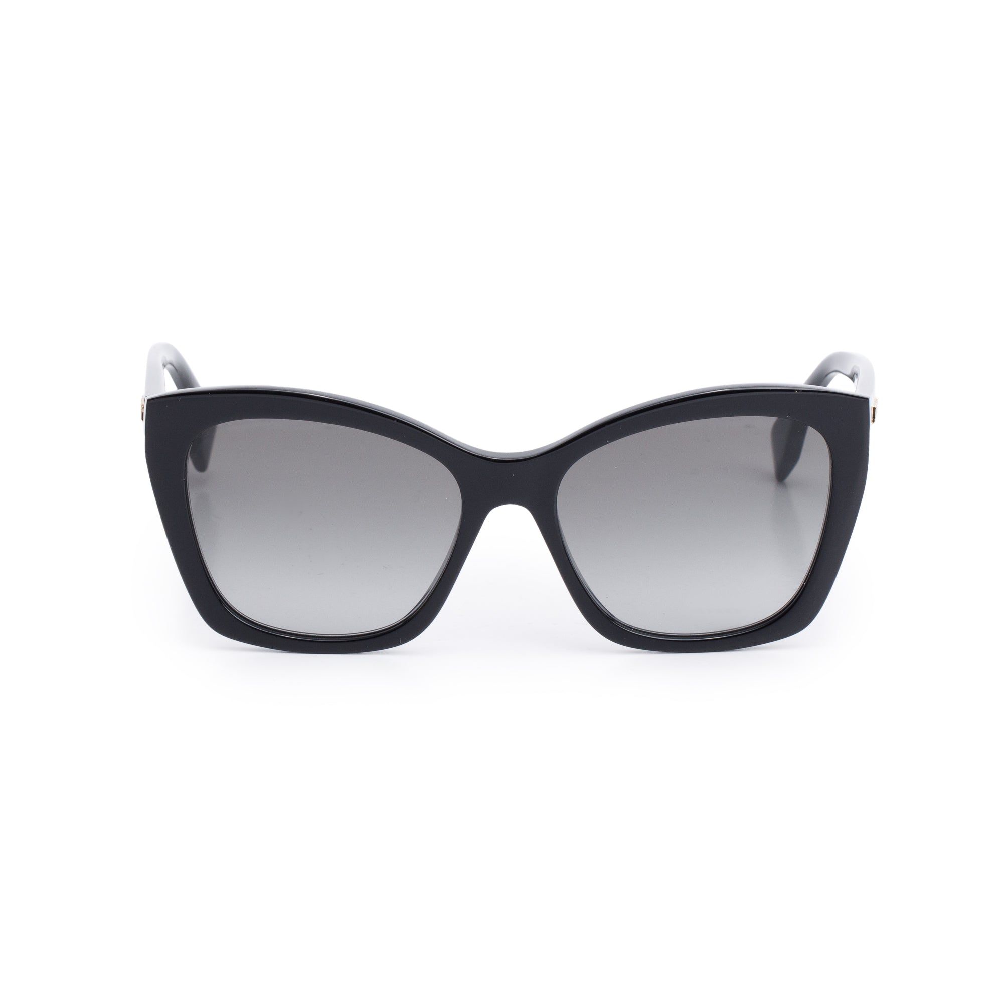 Fendi FE40151I Black Acetate Square Sunglasses w/ Box & Authenticity Card