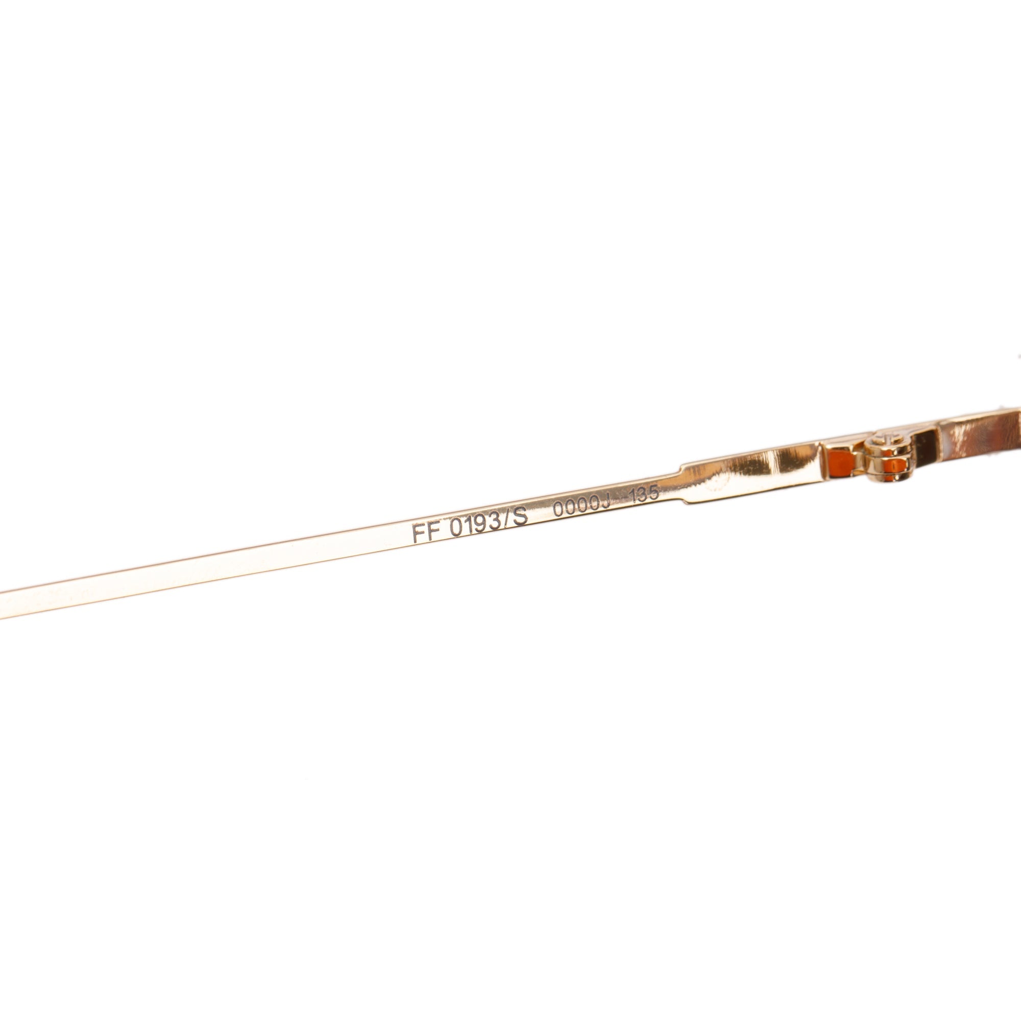 Fendi FF 0913/S Shield Mirrored Sunglasses w/ Case