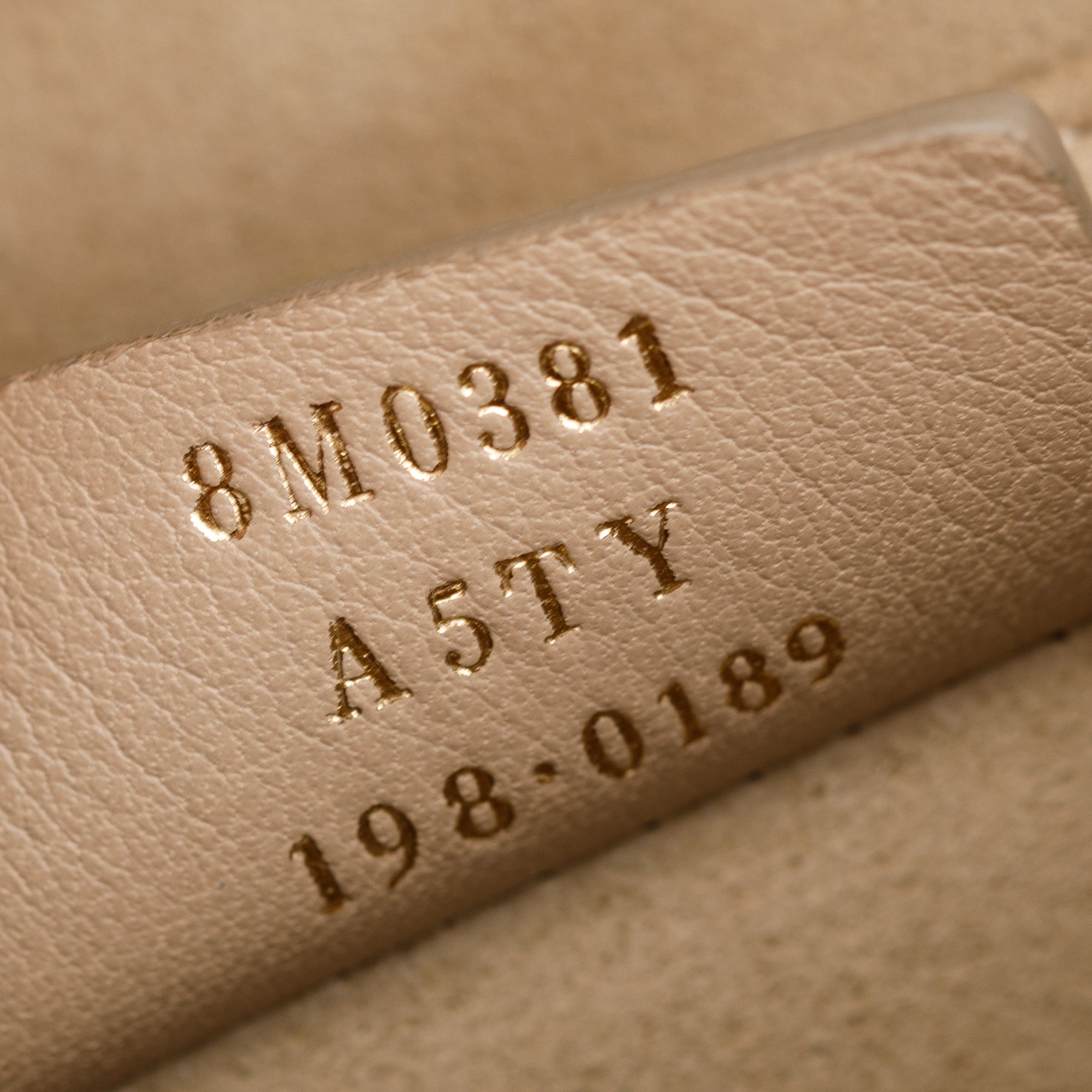 Fendi FF Embossed & Black Calfskin Leather Small Kan I Shoulder Bag