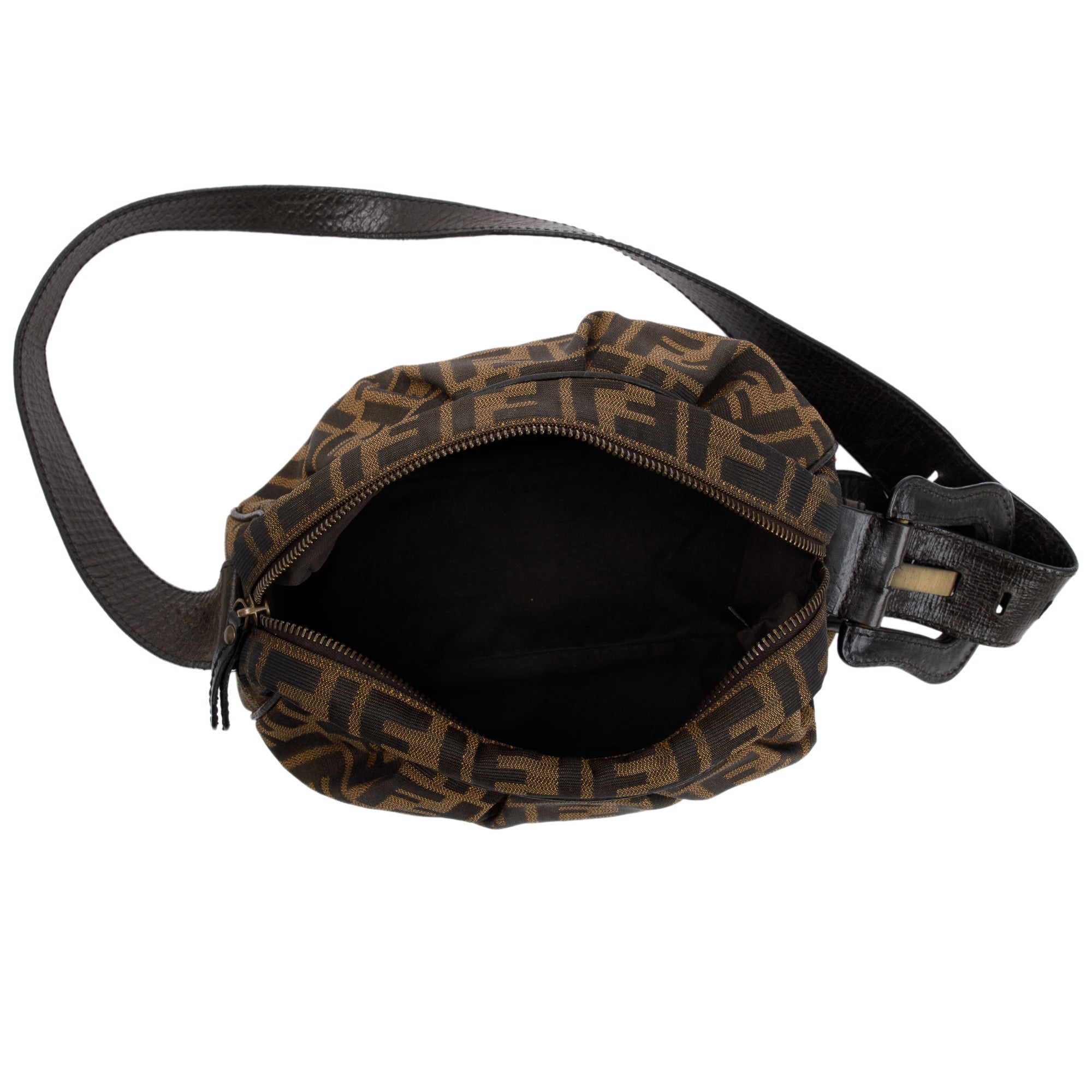 Fendi FF Zucca Canvas Small Camera Bag