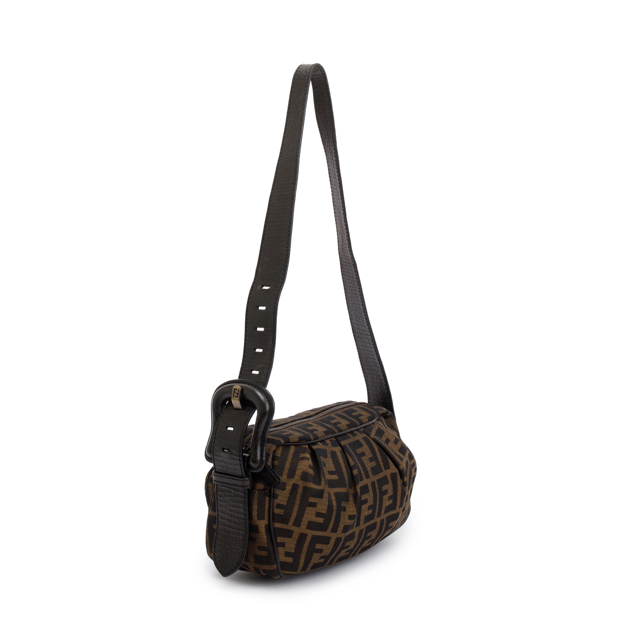 Fendi FF Zucca Canvas Small Camera Bag