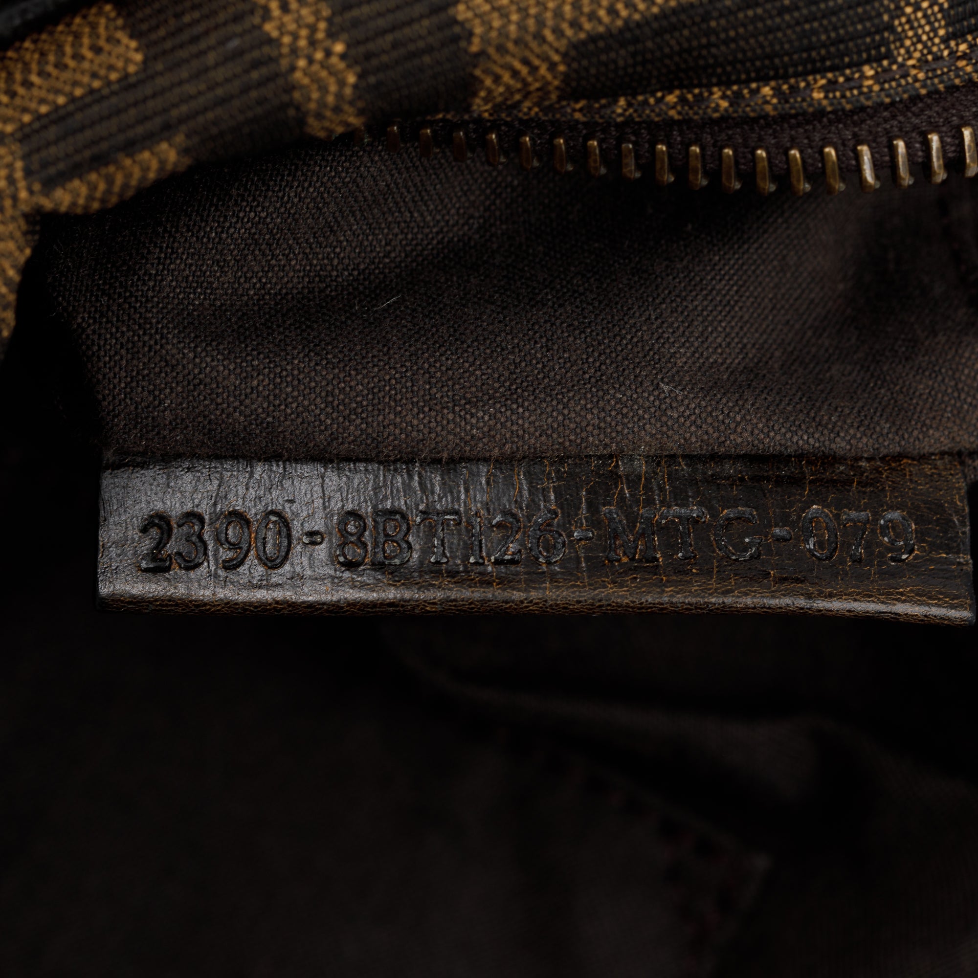 Fendi FF Zucca Canvas Small Camera Bag