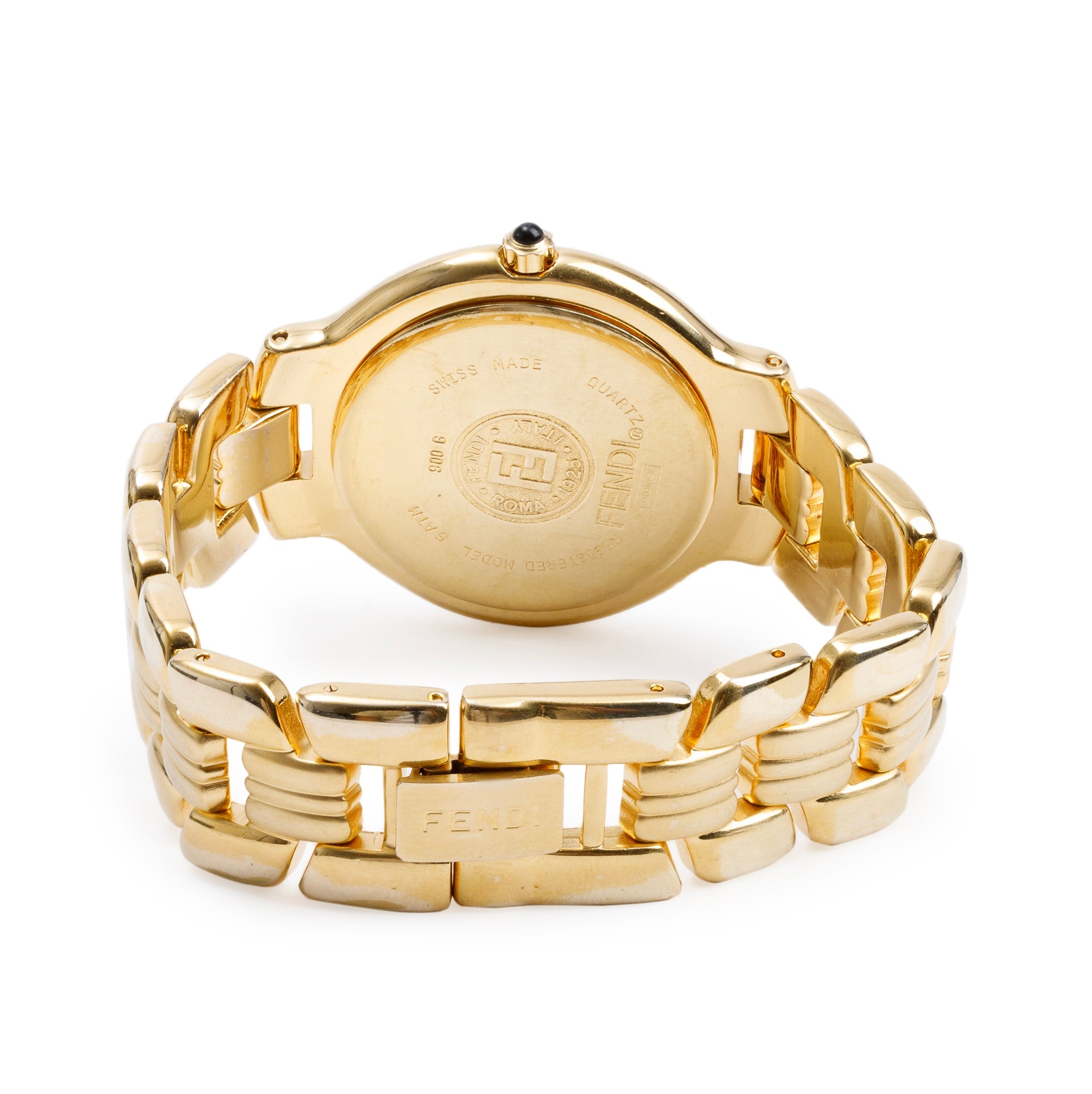 Fendi Gold-Plated Stainless Steel 900G Series 35 MM Watch