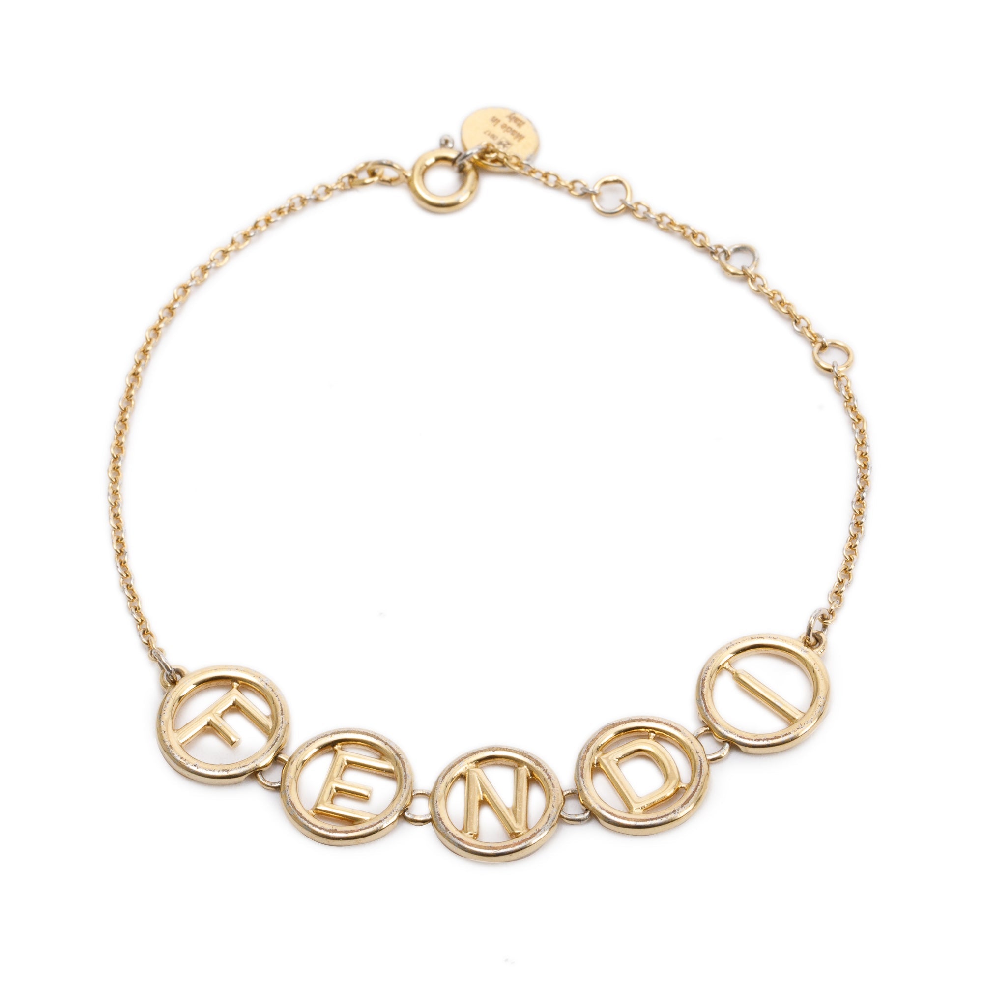Fendi Logo Bracelet