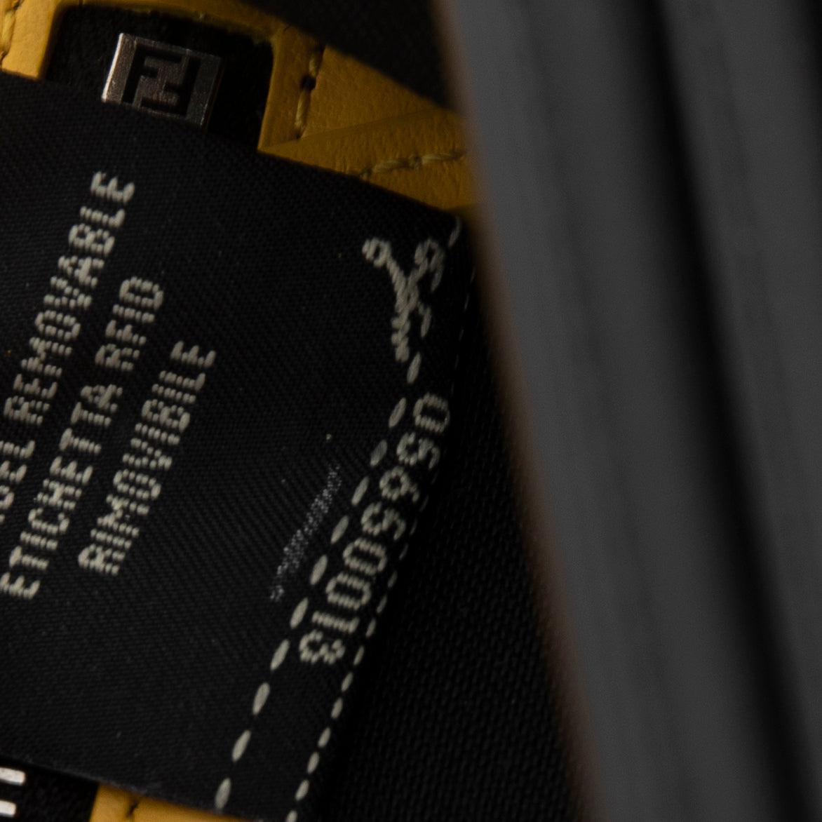 Fendi Monster Motif Leather Continental Wallet