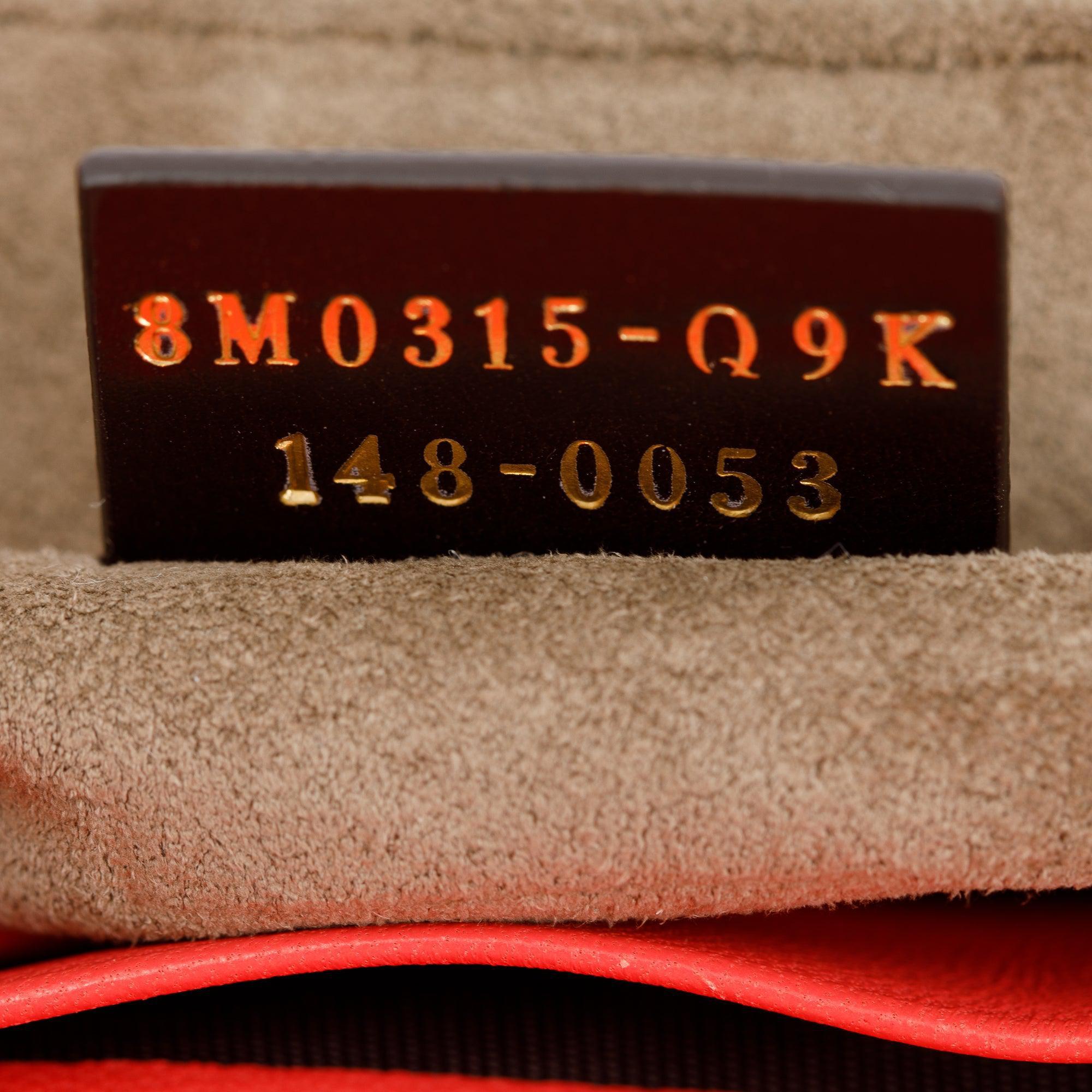 Fendi Multicolor Rosa Ecstacy Woven Nappa Intrecciato Mini Be Baguette Crossbody