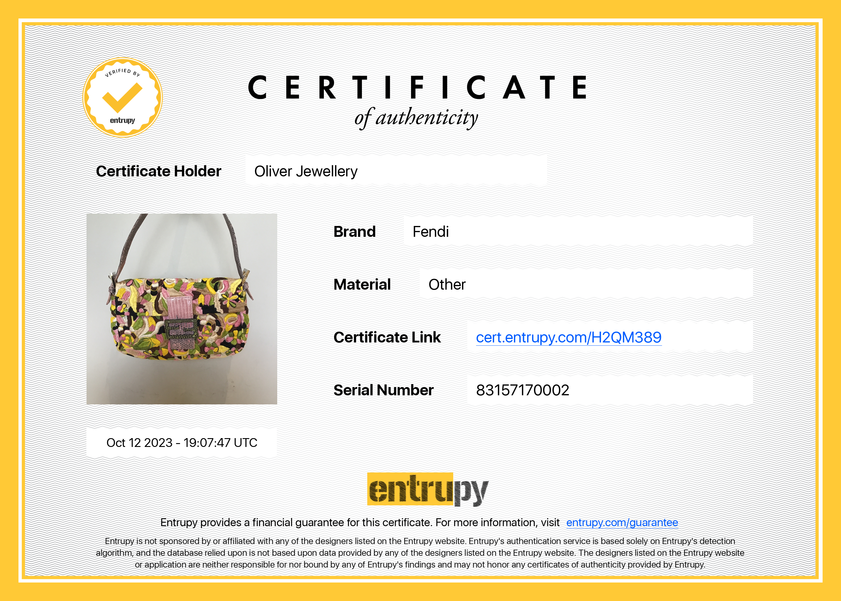 Fendi Multicolour Lizard Embroiderd Flower Baguette Shoulder Bag