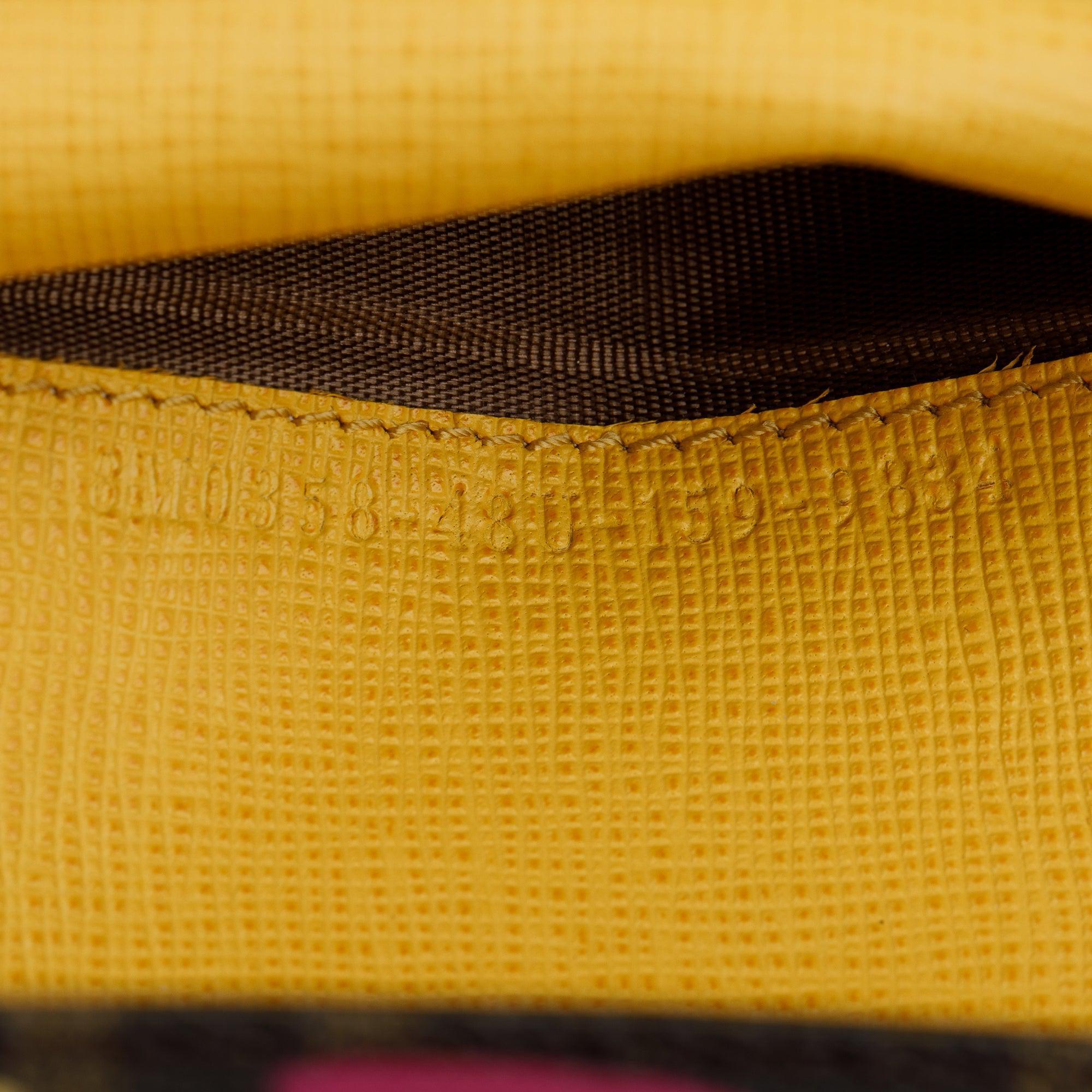 Fendi Multicolour Zucca Compact Wallet w/ Box