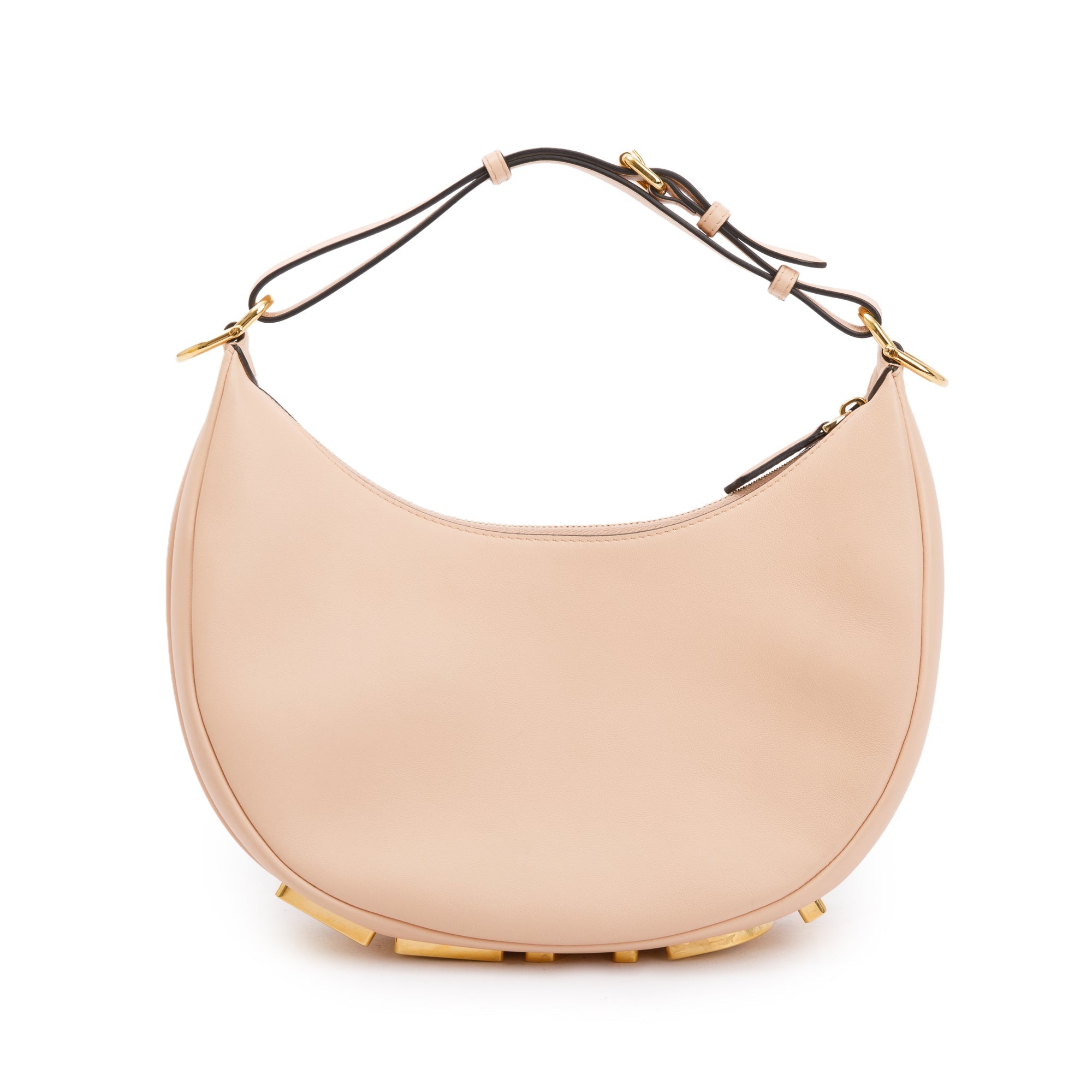 Fendi Pink Leather Small Fendigraphy Bag w/ Box