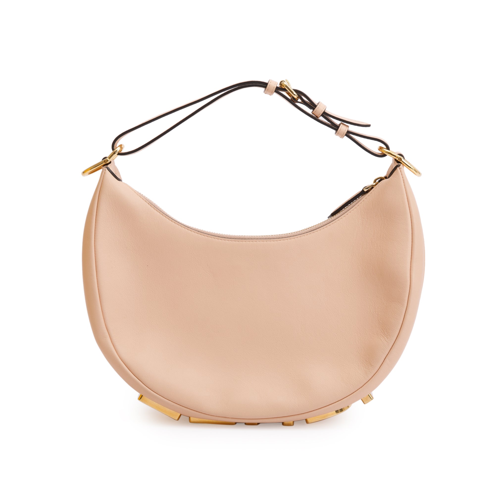 Fendi Pink Leather Small Fendigraphy Bag w/ Box & Receipt