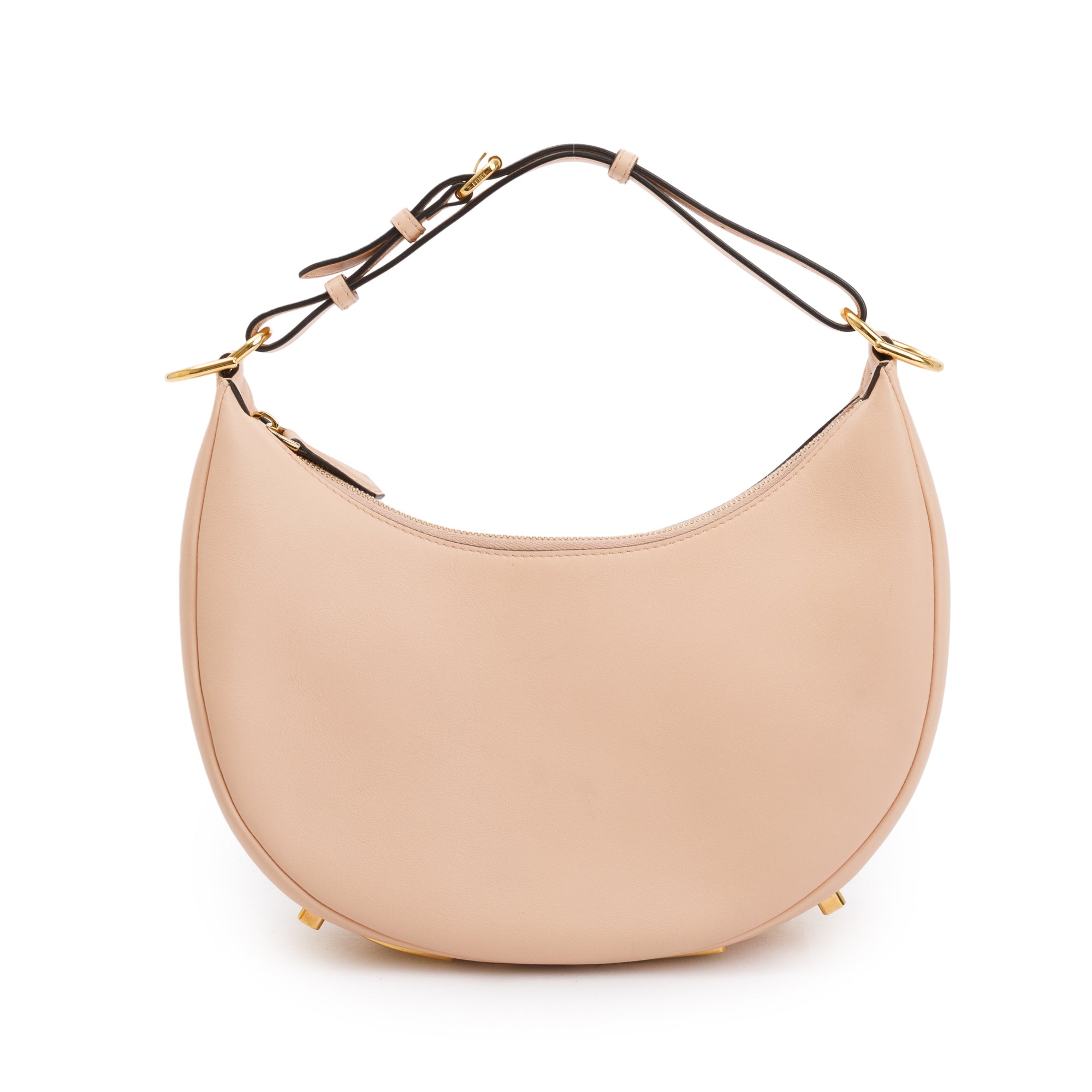 Fendi Pink Leather Small Fendigraphy Bag w/ Box