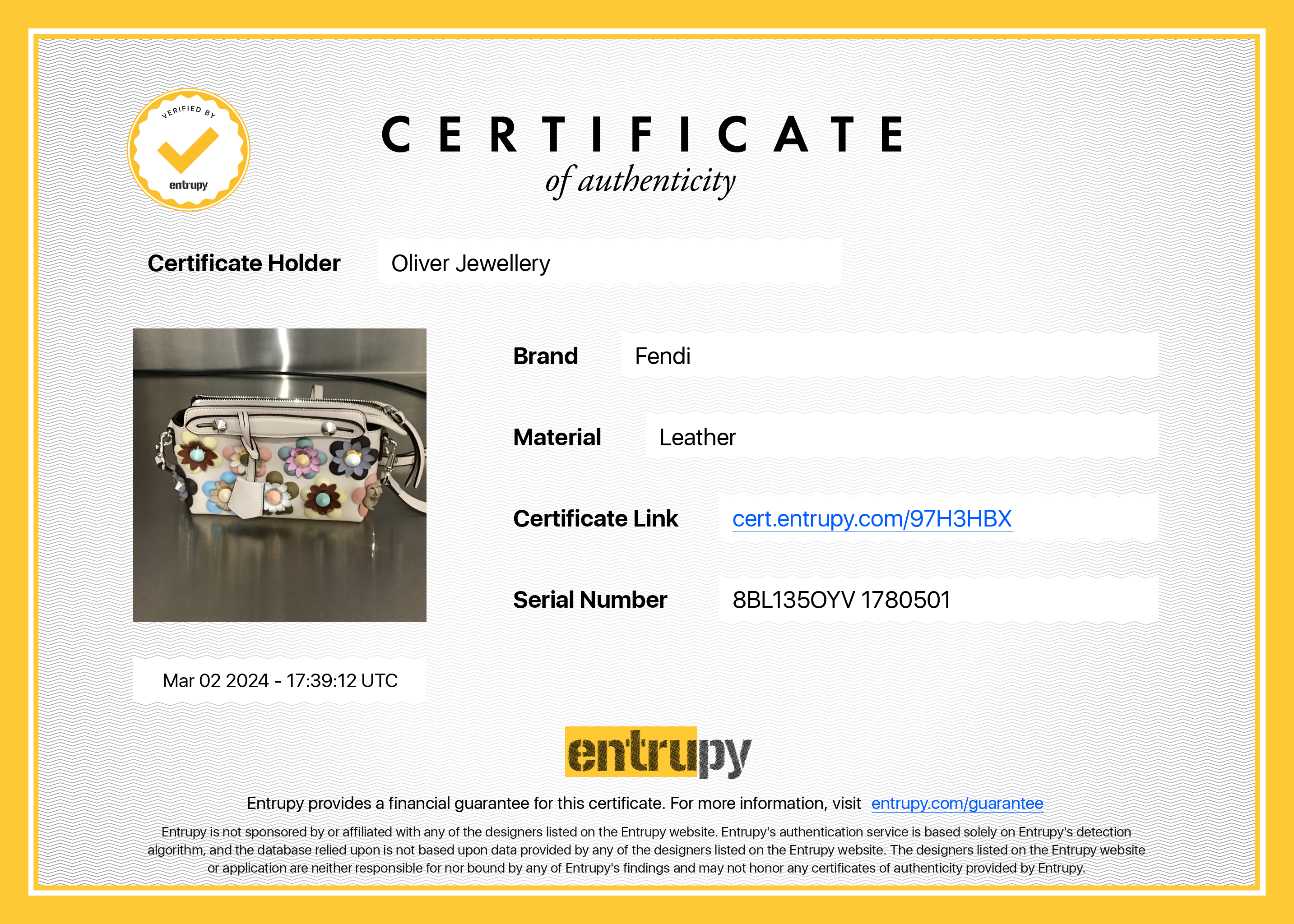 Fendi Pink Vitello Dolce Flowerland By the Way Mini Boston Bag w/ Strap