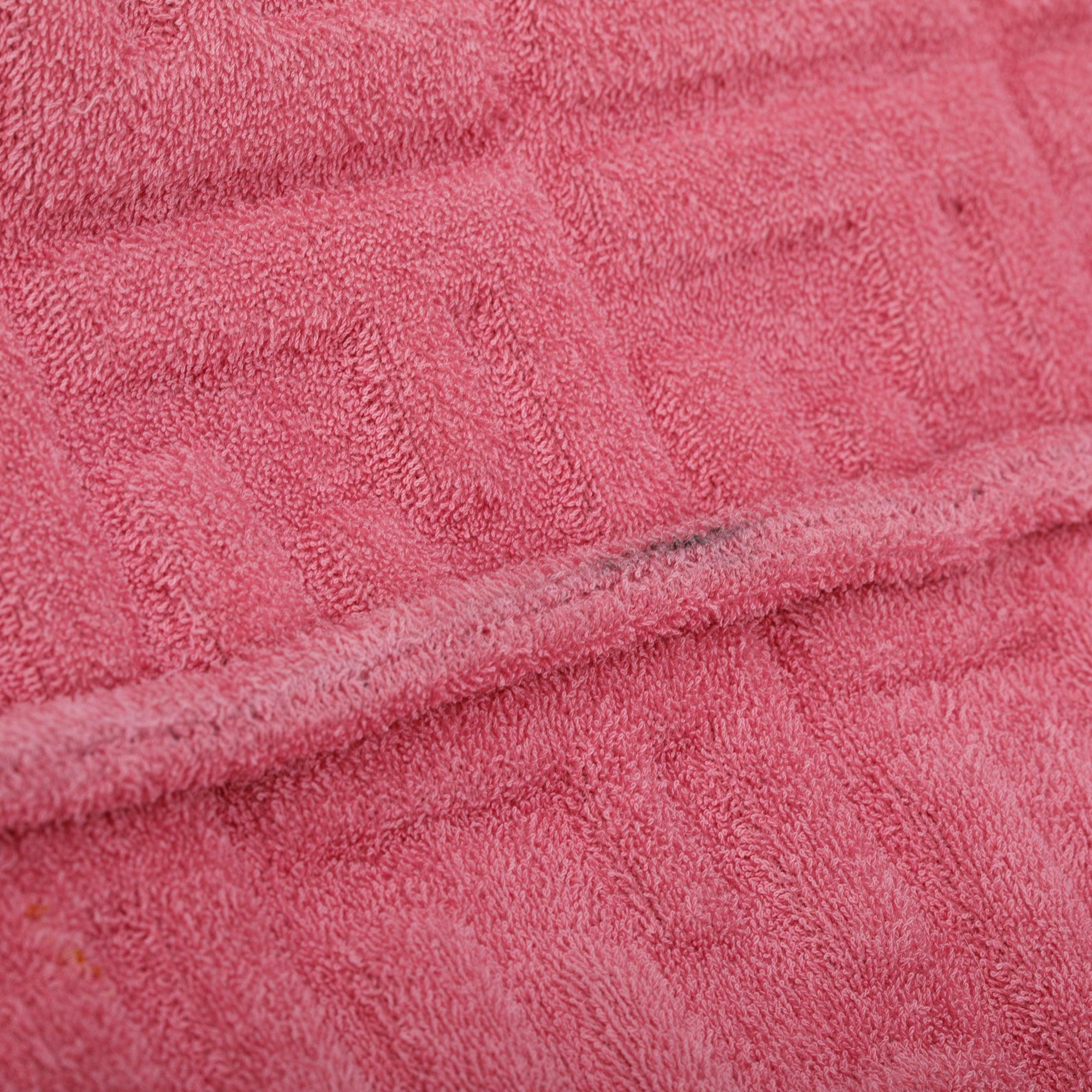 Fendi Pink XL FF Zucca Terry Cloth Sunshine Shopper Tote