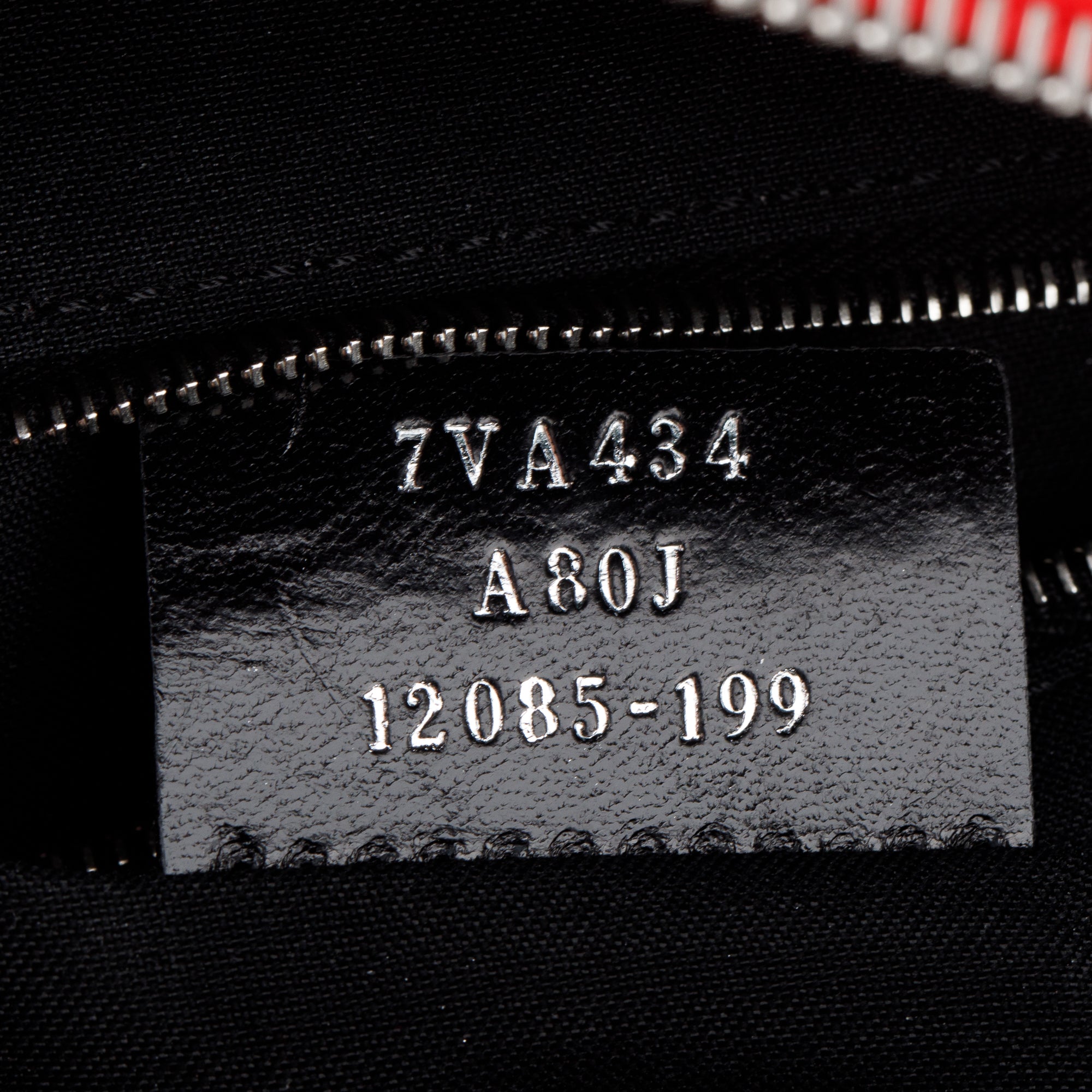 Fendi Red Calfskin Leather Devil Eyes Belt Bag