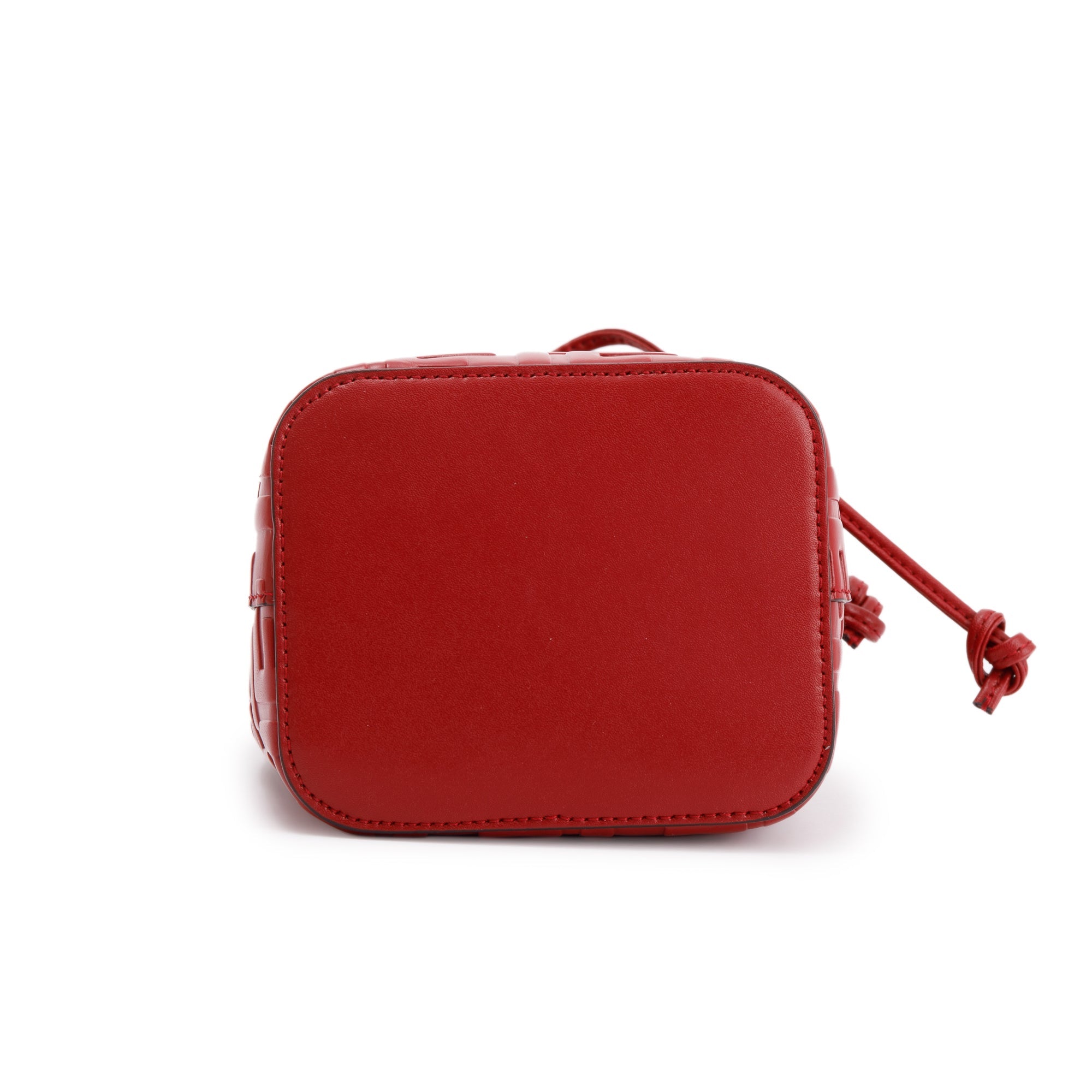 Fendi Red Mini Mon Tresor Bucket Bag