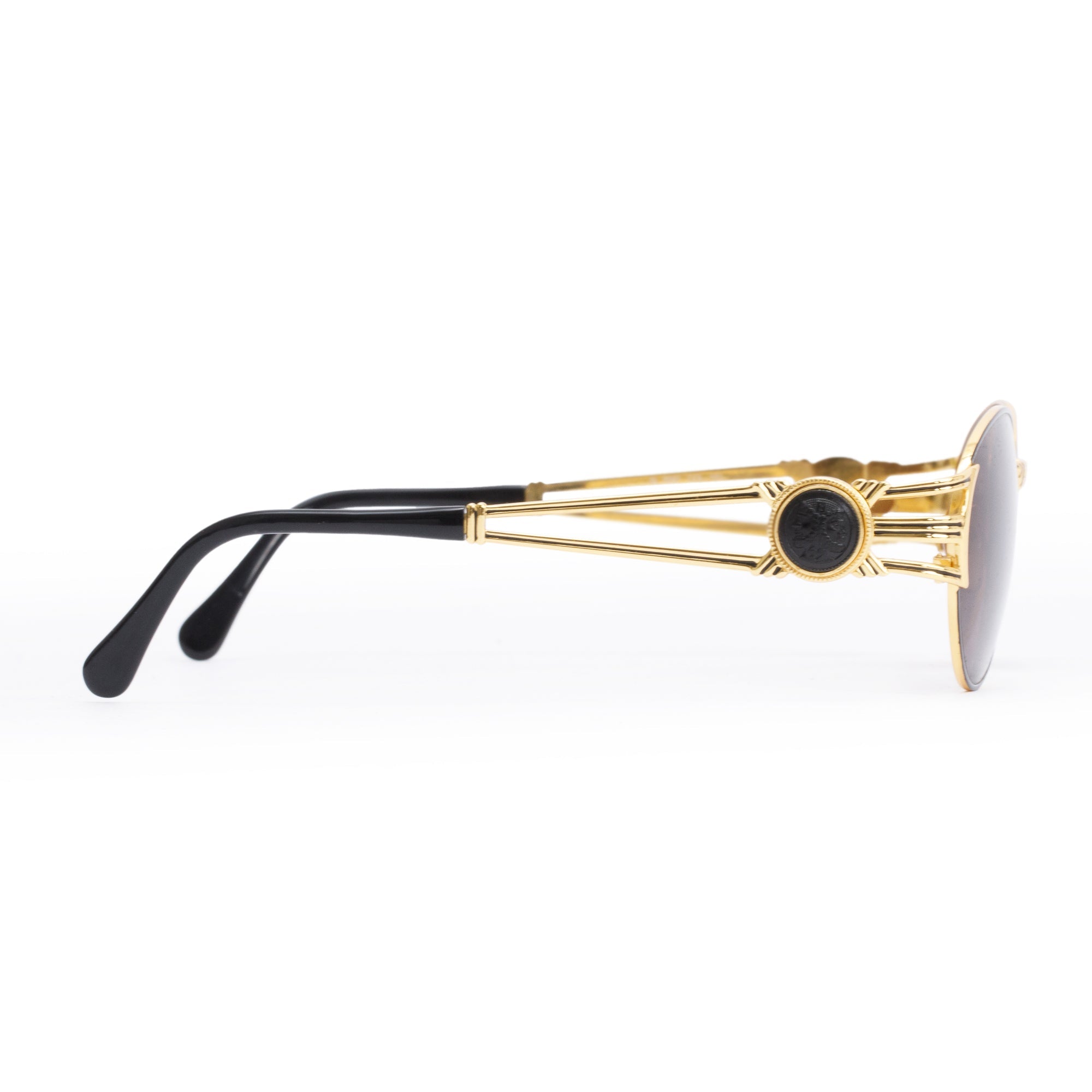 Fendi SL 7037 Back Acetate Vintage Oval Sunglasses