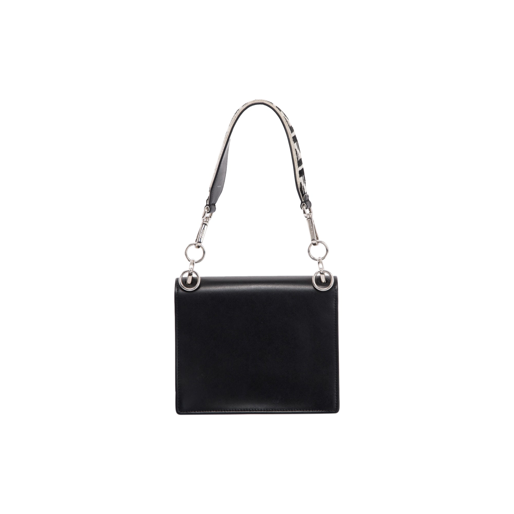 Fendi Small Kan I Leather Chain Shoulder Bag w/ Strap