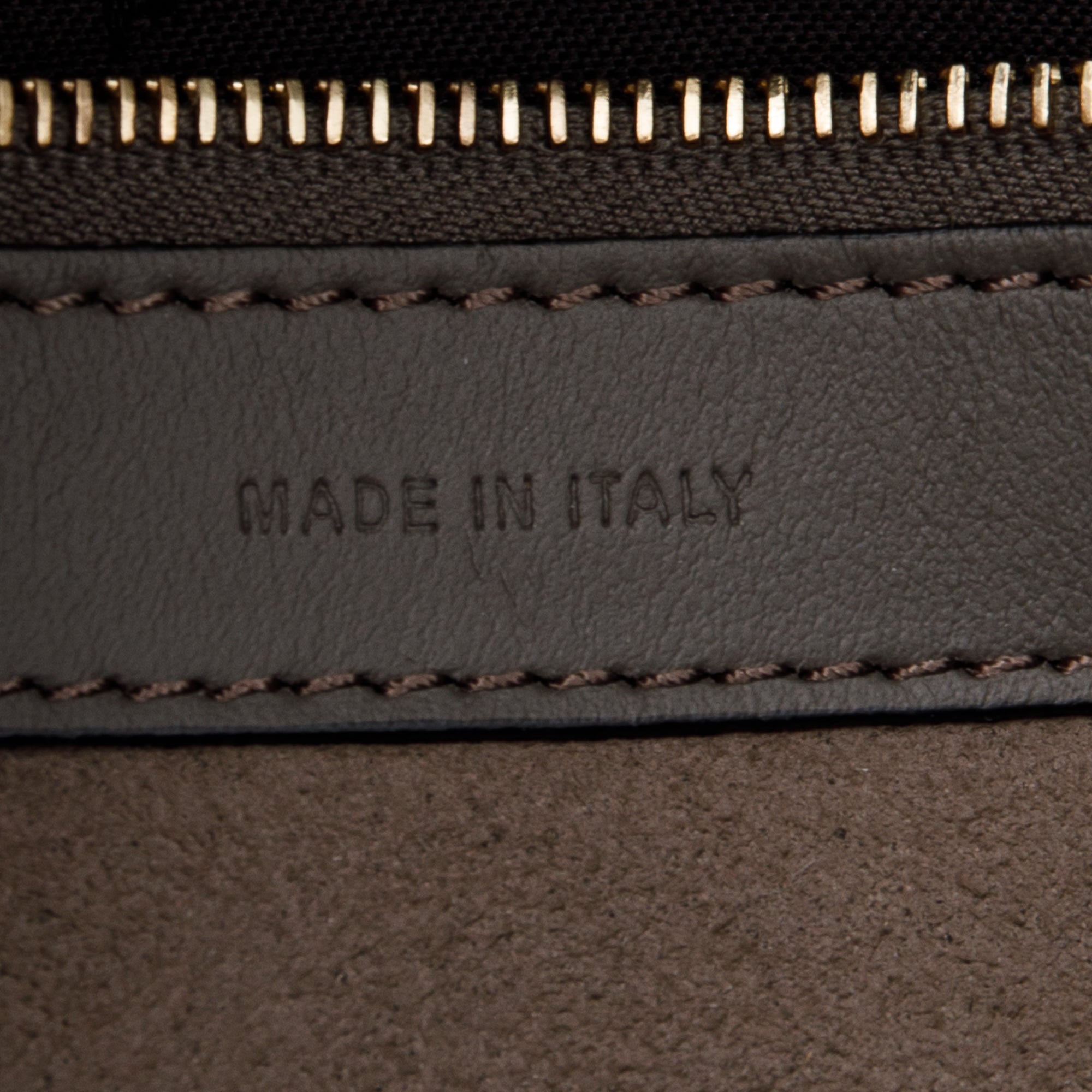 Fendi Small Runaway Leather Tote w/ Strap