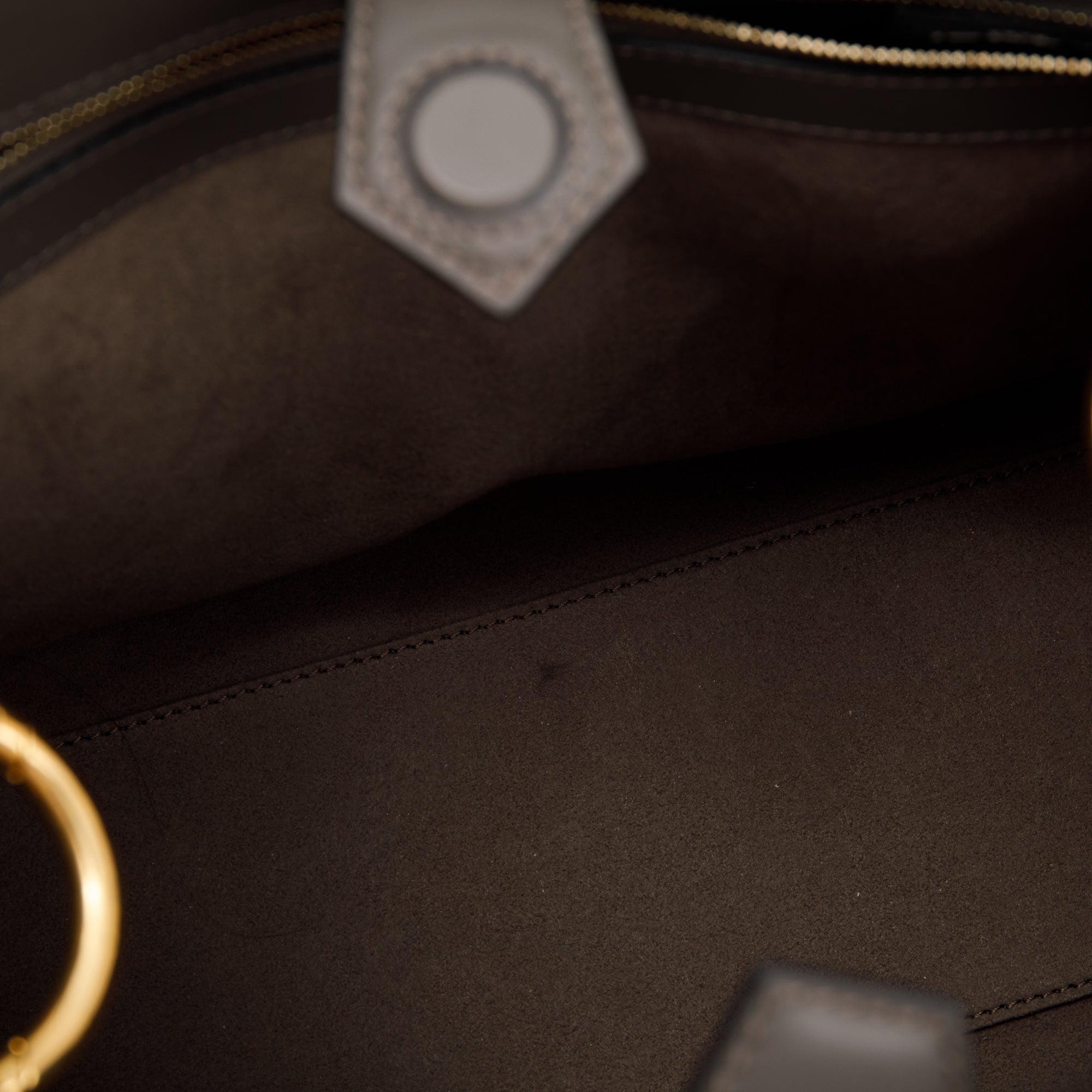 Fendi Small Runaway Leather Tote w/ Strap