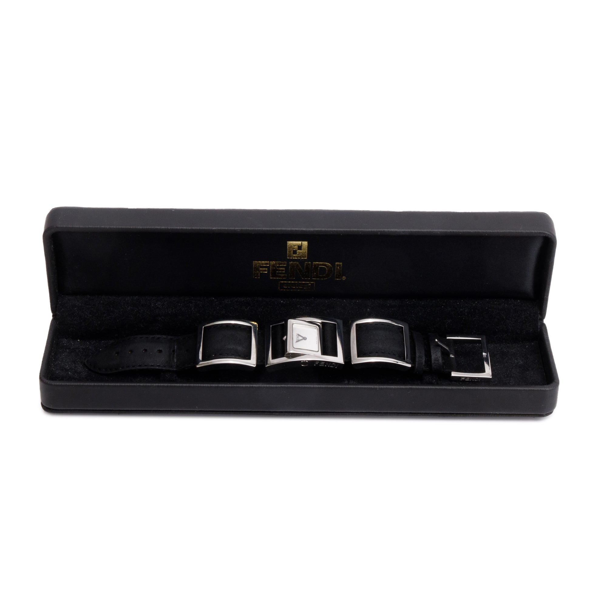 Fendi Stainless Steel Flip Face 5000 Series Watch w/ Box