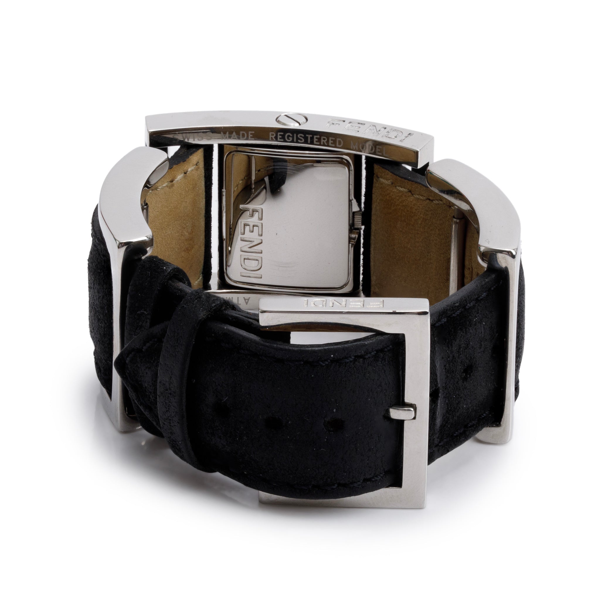 Fendi Stainless Steel Flip Face 5000 Series Watch w/ Box