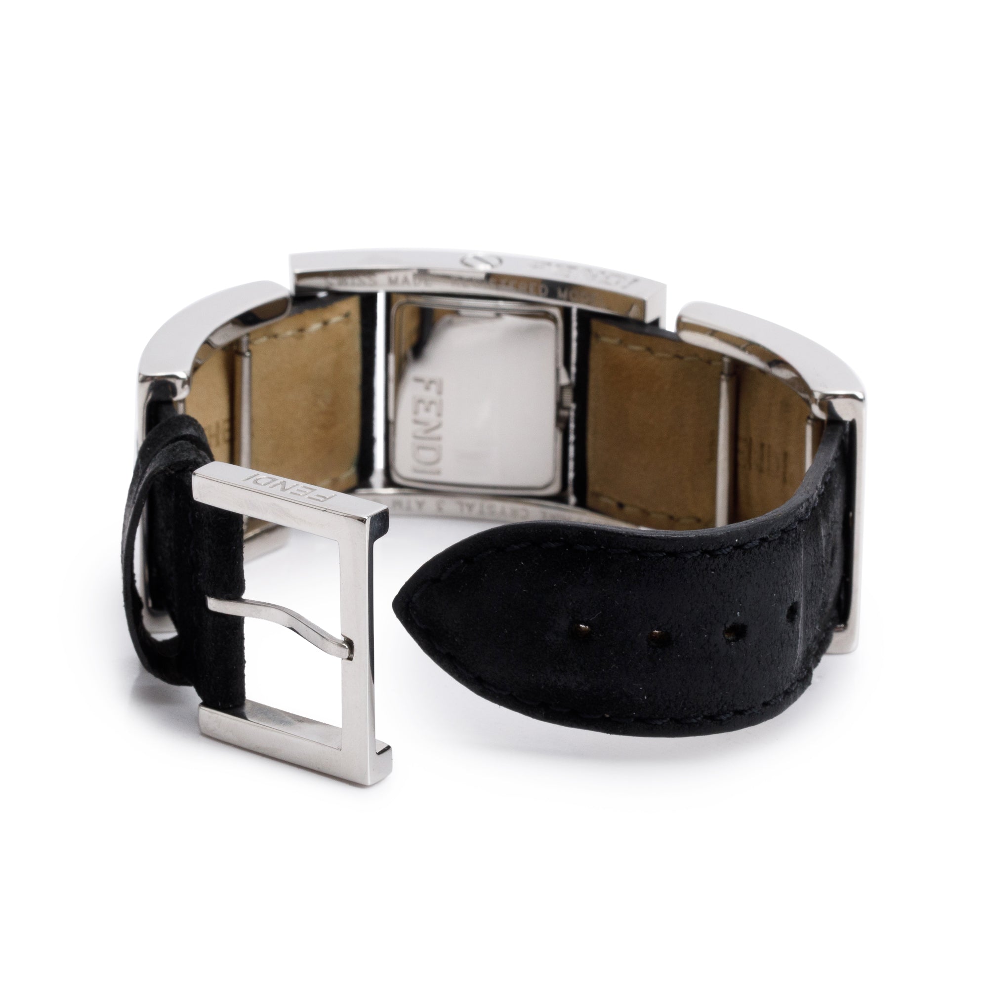 Fendi Stainless Steel Flip Face 5000 Series Watch w/ Box