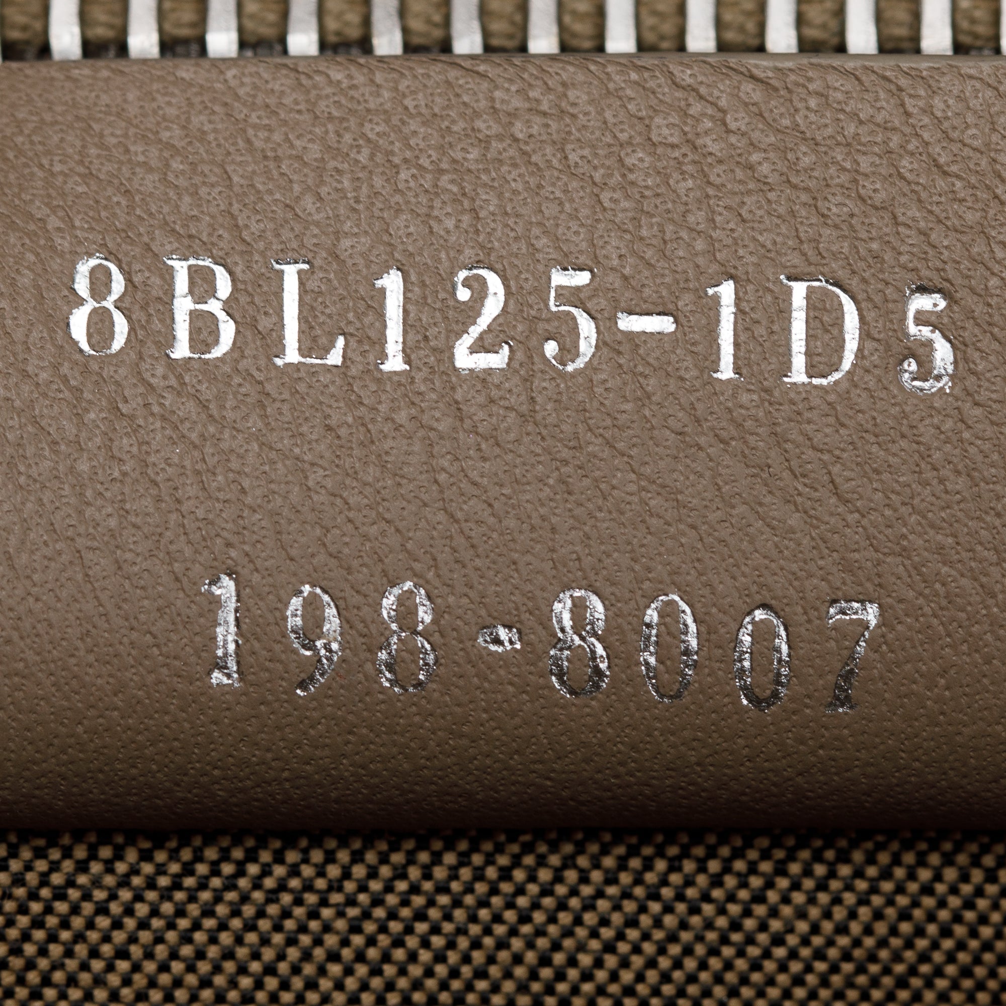 Fendi Taupe Calfskin Leather Large By the Way Handle Bag w/ Strap