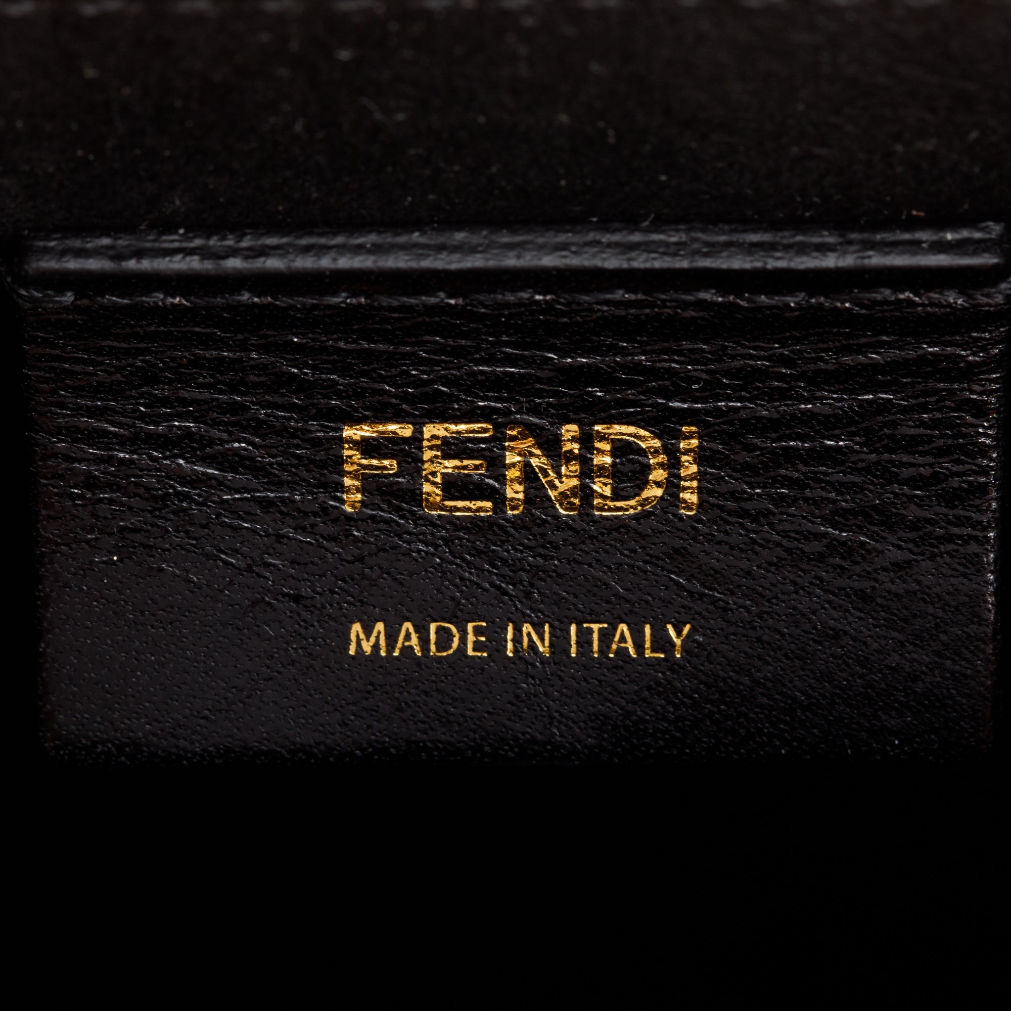 Fendi Yellow Vitello Leather Vertical Box Shoulder Bag w/ Strap