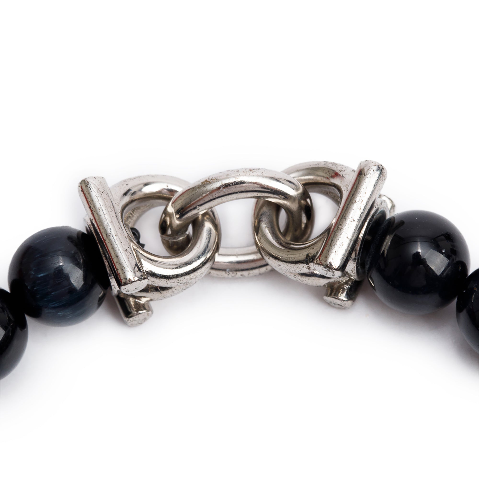 Ferragamo Beaded Stone Stretch Bracelet w/ Box