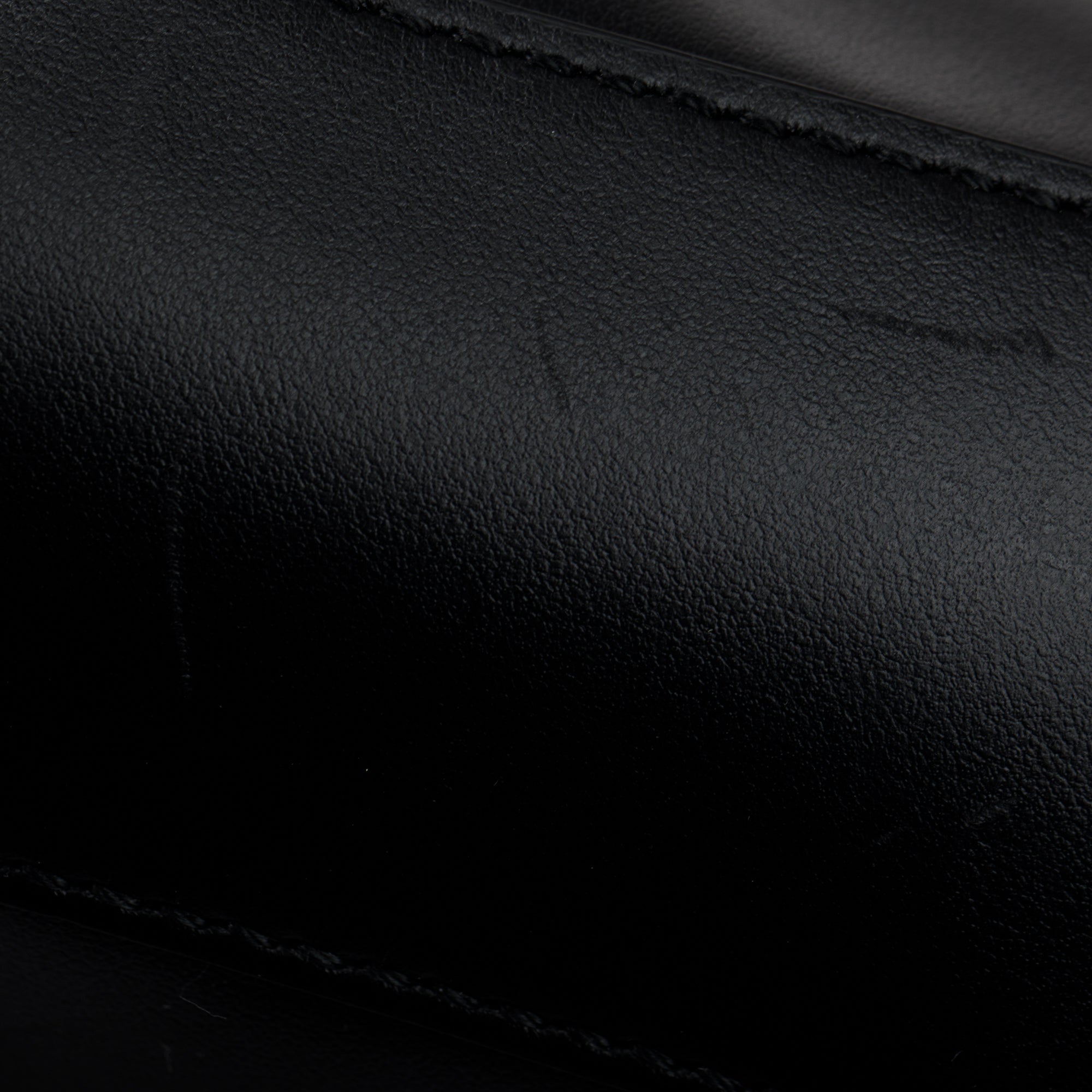 Ferragamo Black Calfskin Leather Computer Briefcase