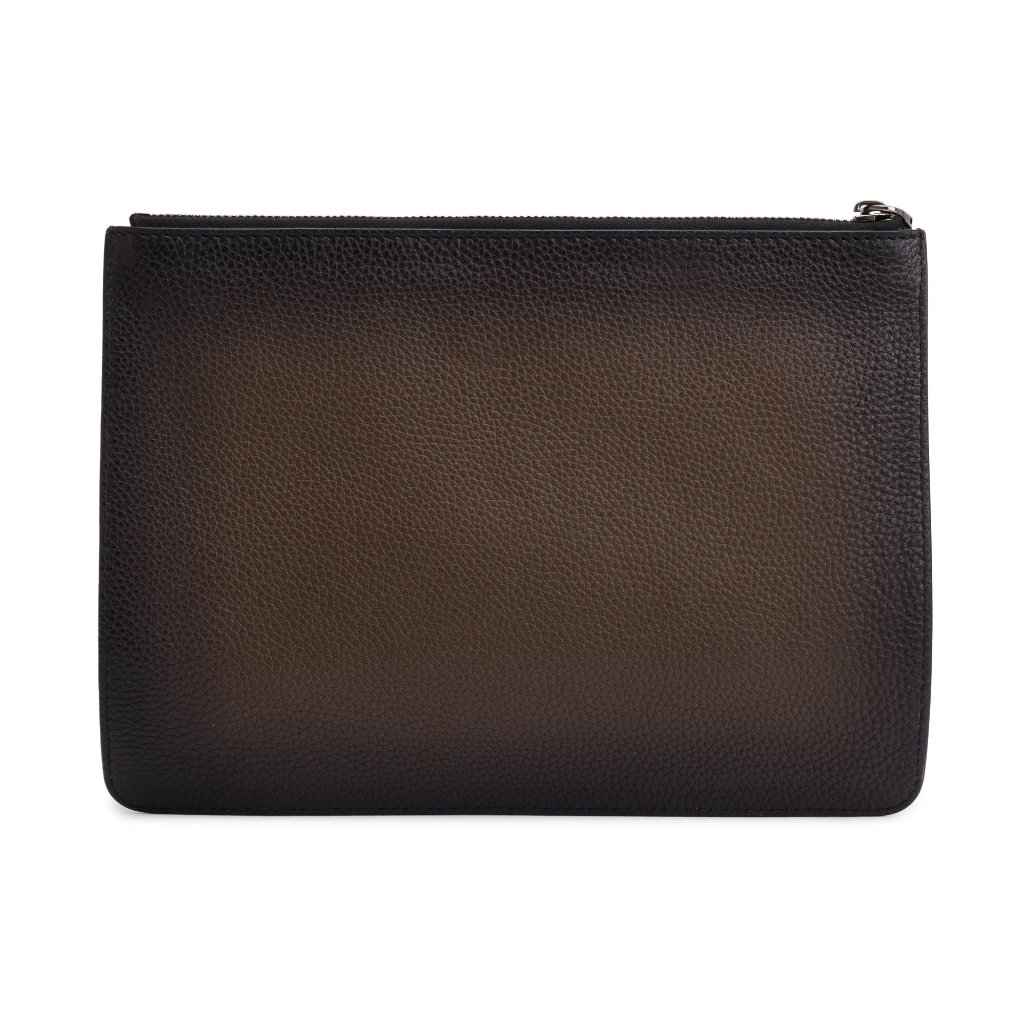 Ferragamo Bown Ombre Leather Wristlet Clutch Bag