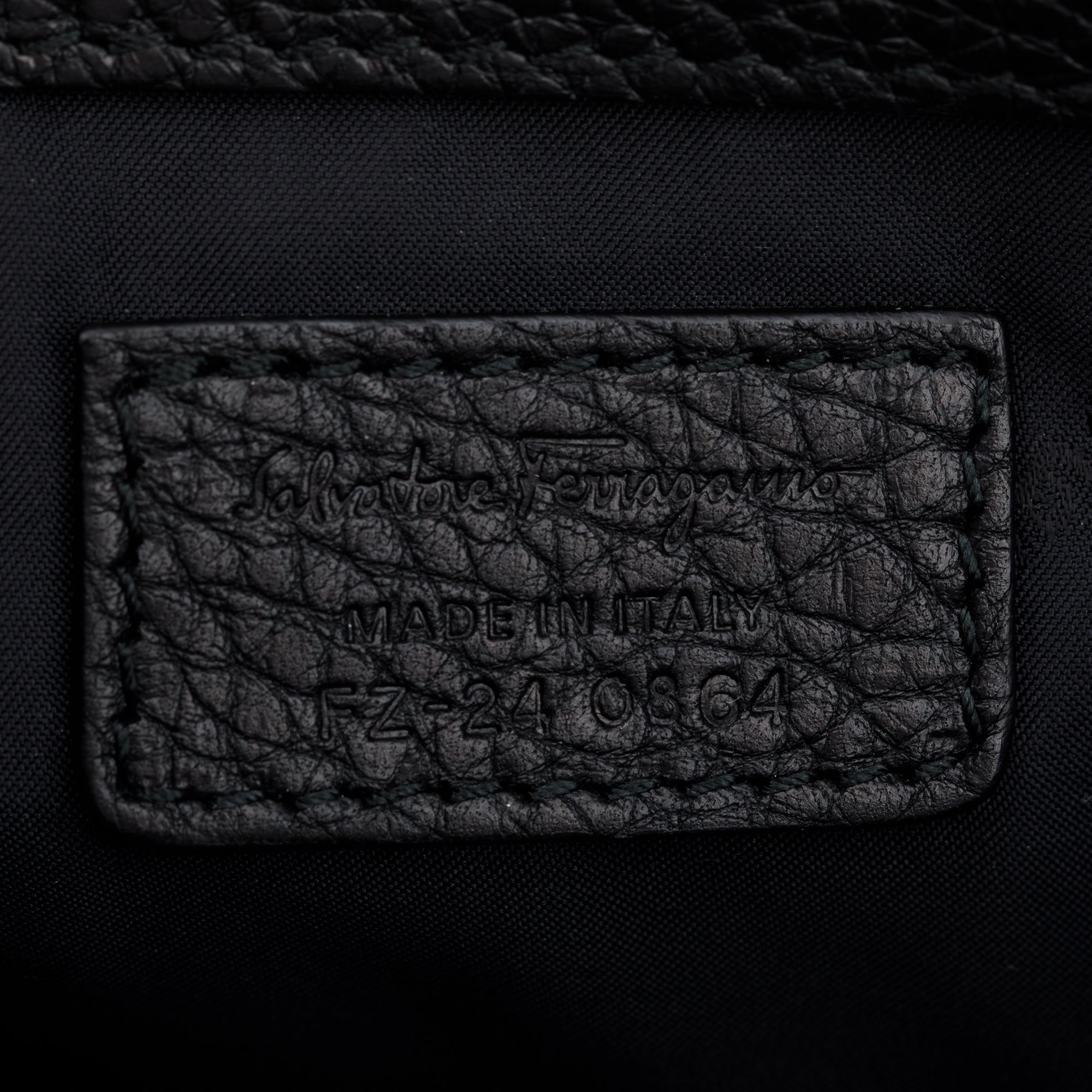 Ferragamo Bown Ombre Leather Wristlet Clutch Bag