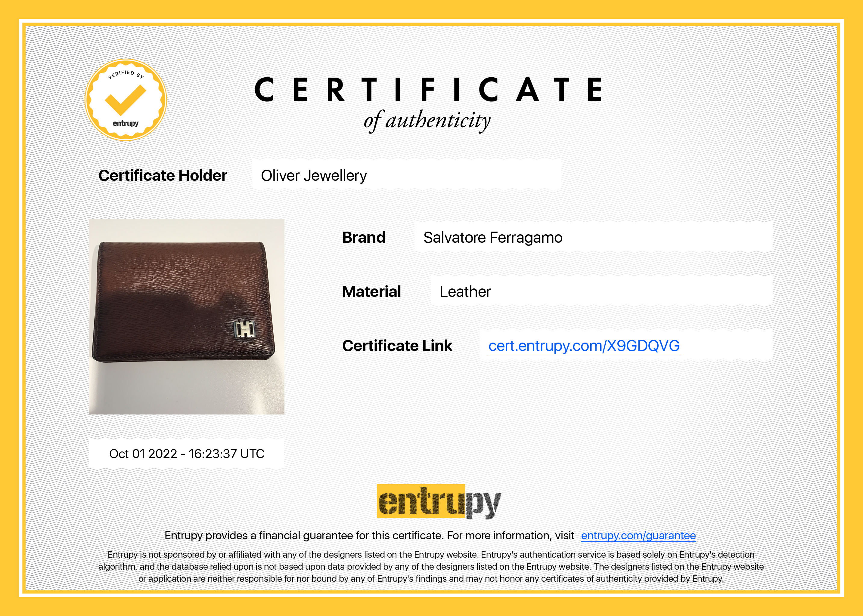 Ferragamo Card Holder