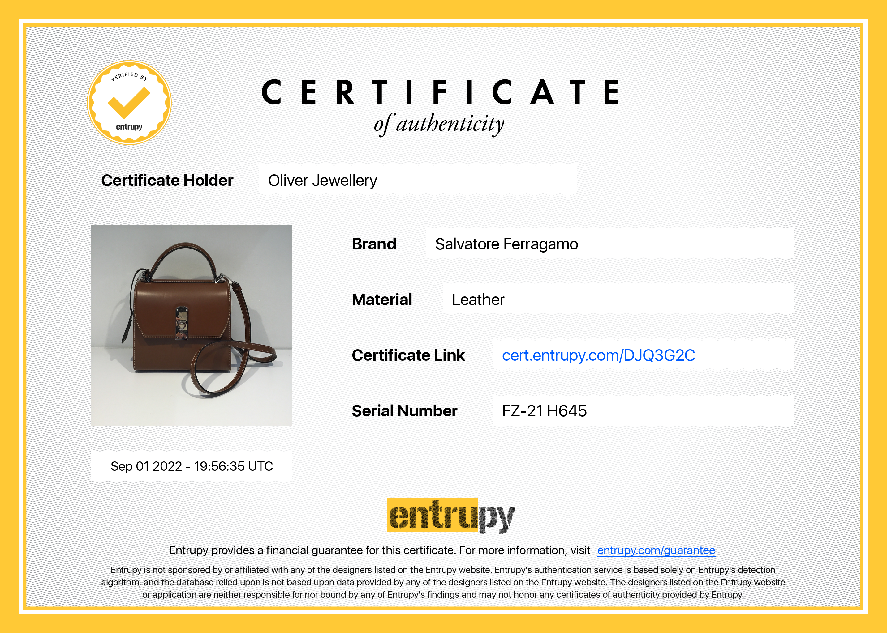 Ferragamo Medium Boxyz Gancini Top Handle Bag