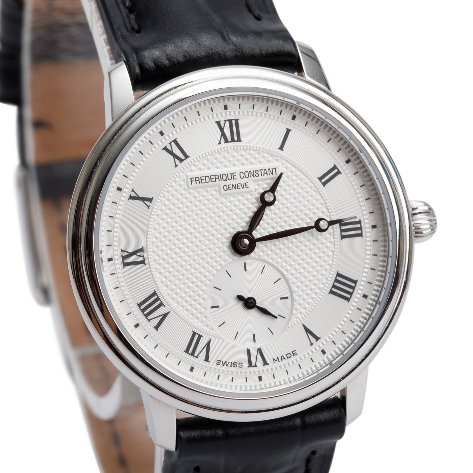 Frederique Constant 2024 Stainless Steel SlimLine 28.6 MM Quartz Watch w/ Box & Papers