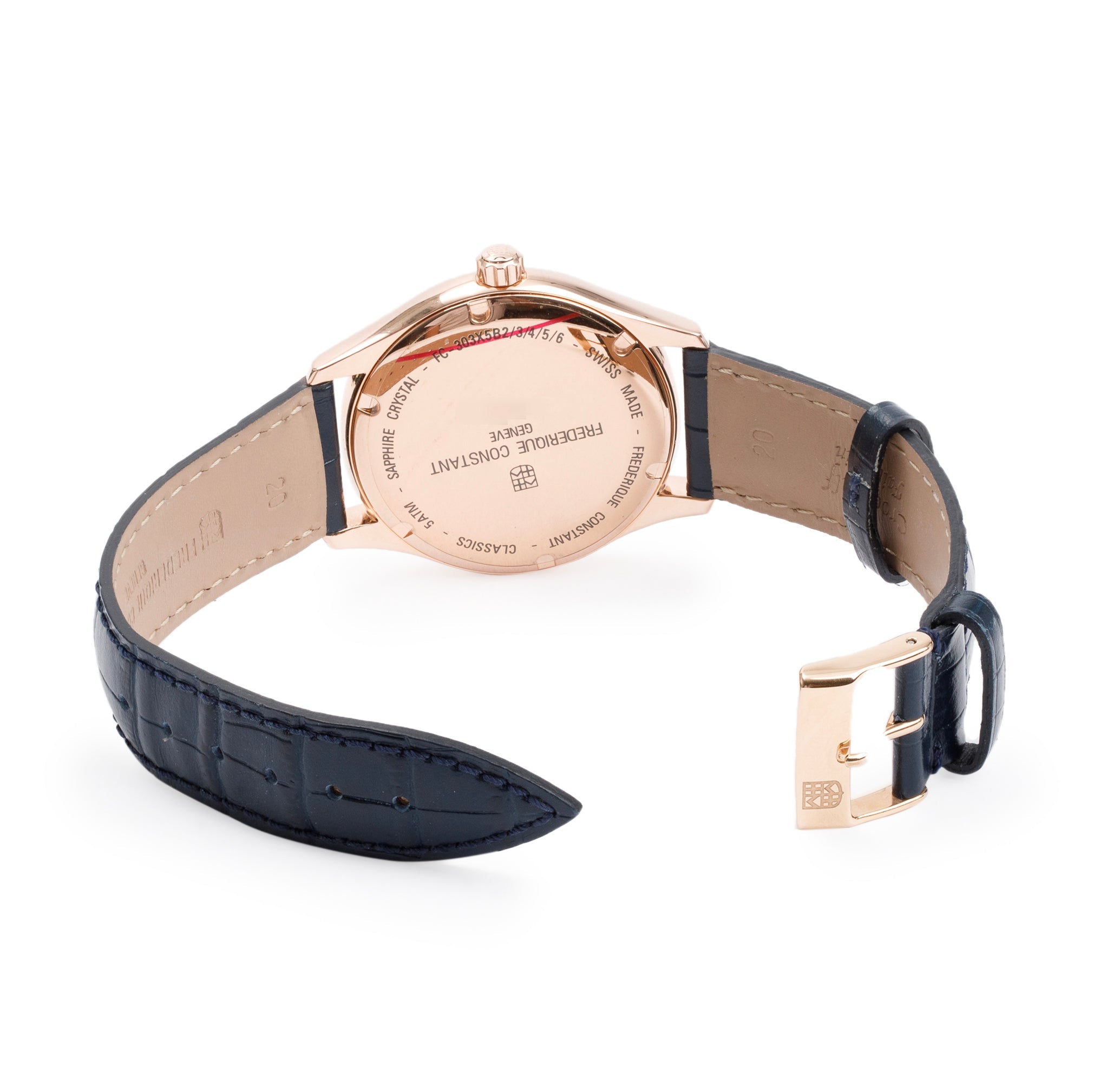 Frederique Constant Rose Gold Plated Stainless Steel Classics 40MM Automatic Watch