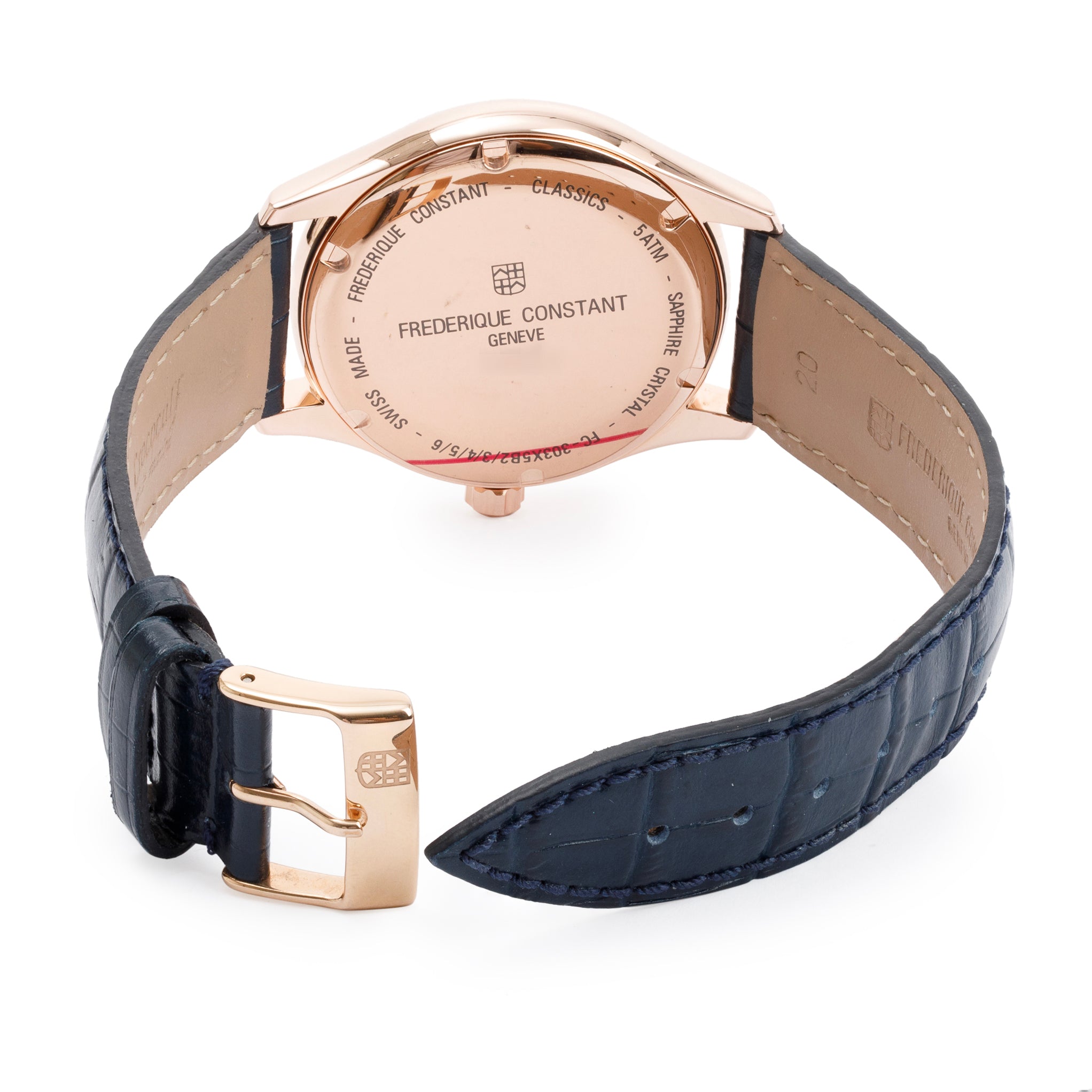 Frederique Constant Rose Gold Plated Stainless Steel Classics 40MM Automatic Watch