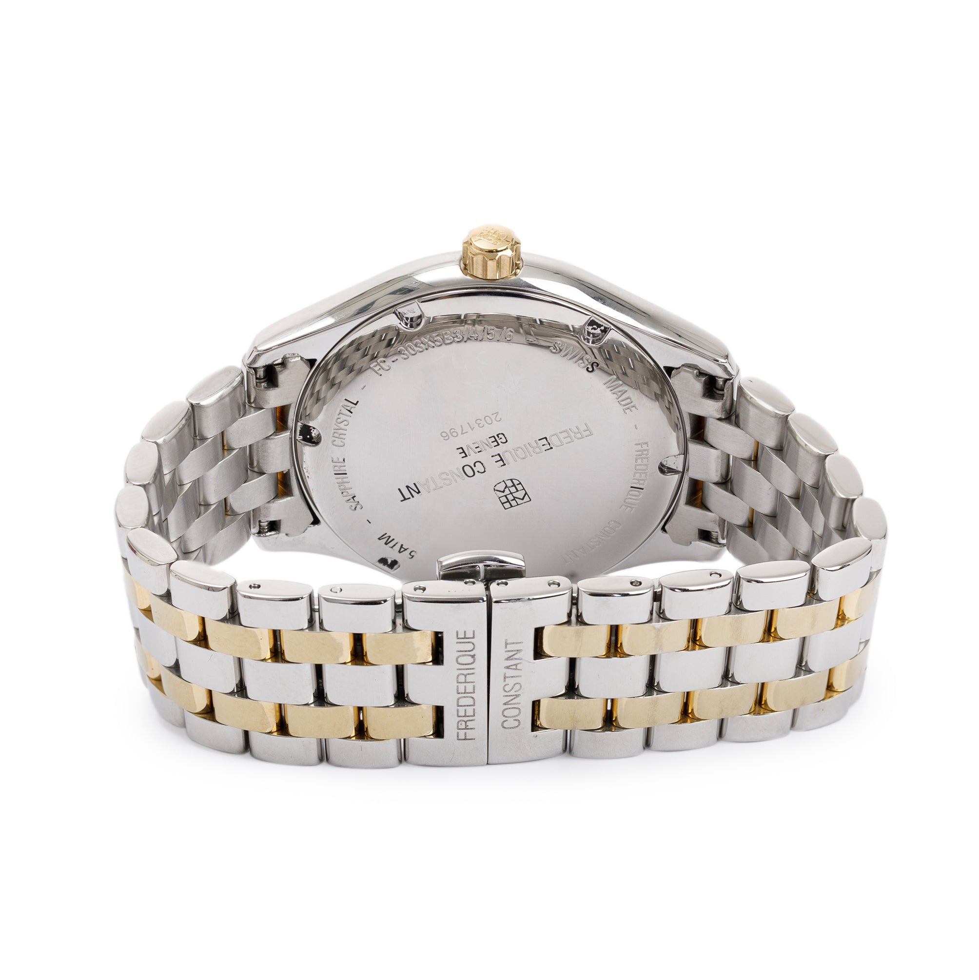 Frederique Constant Stainless Steel & Gold Plated 40MM Automatic Classic Watch w/ Box