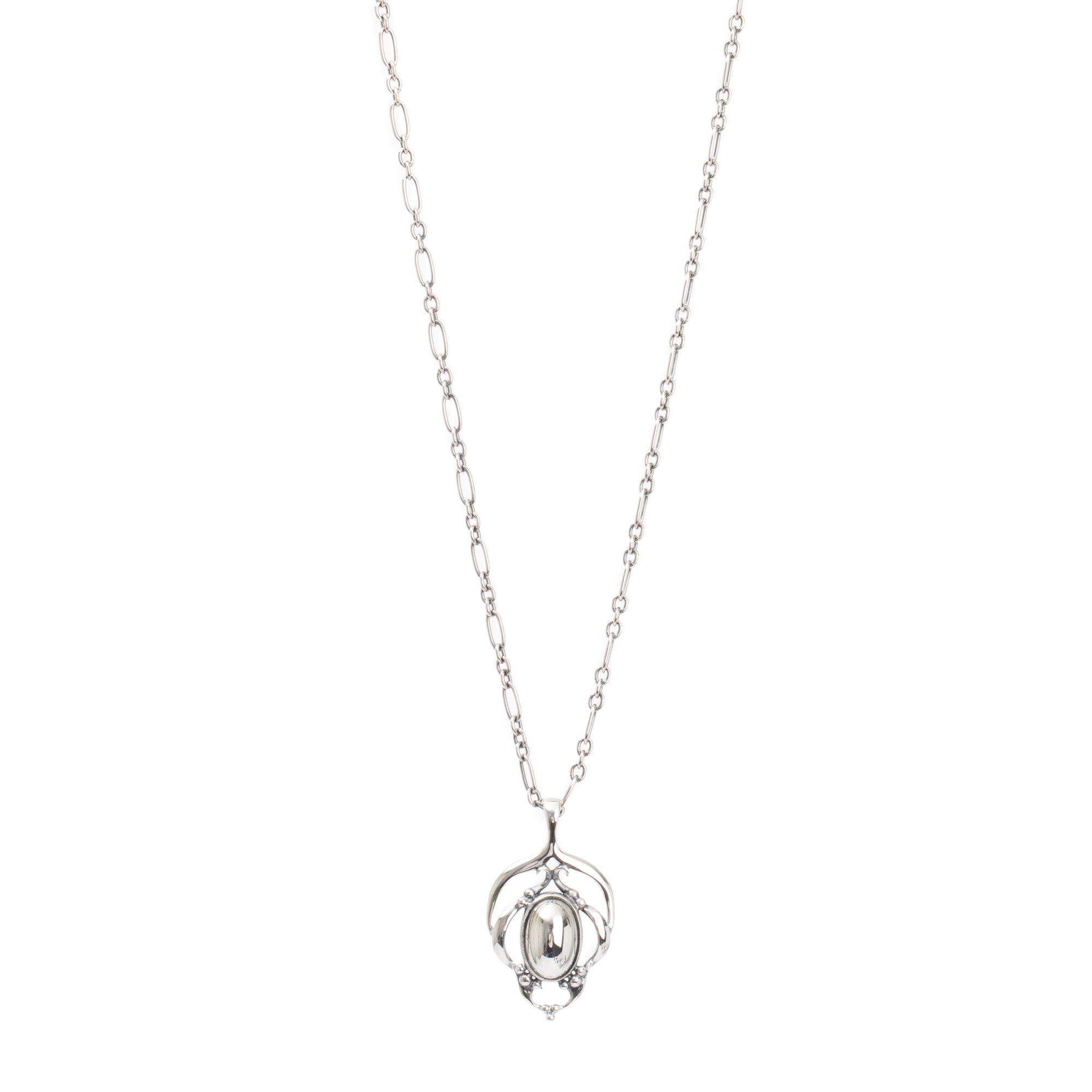 Georg Jensen Sterling Silver 2016 Heritage Pendant Necklace w/ Box