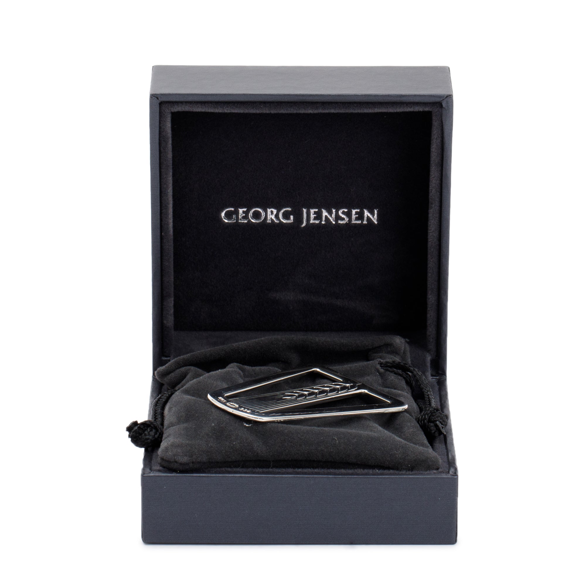 Georg Jensen Sterling Silver 334 Money Clip w/ Box